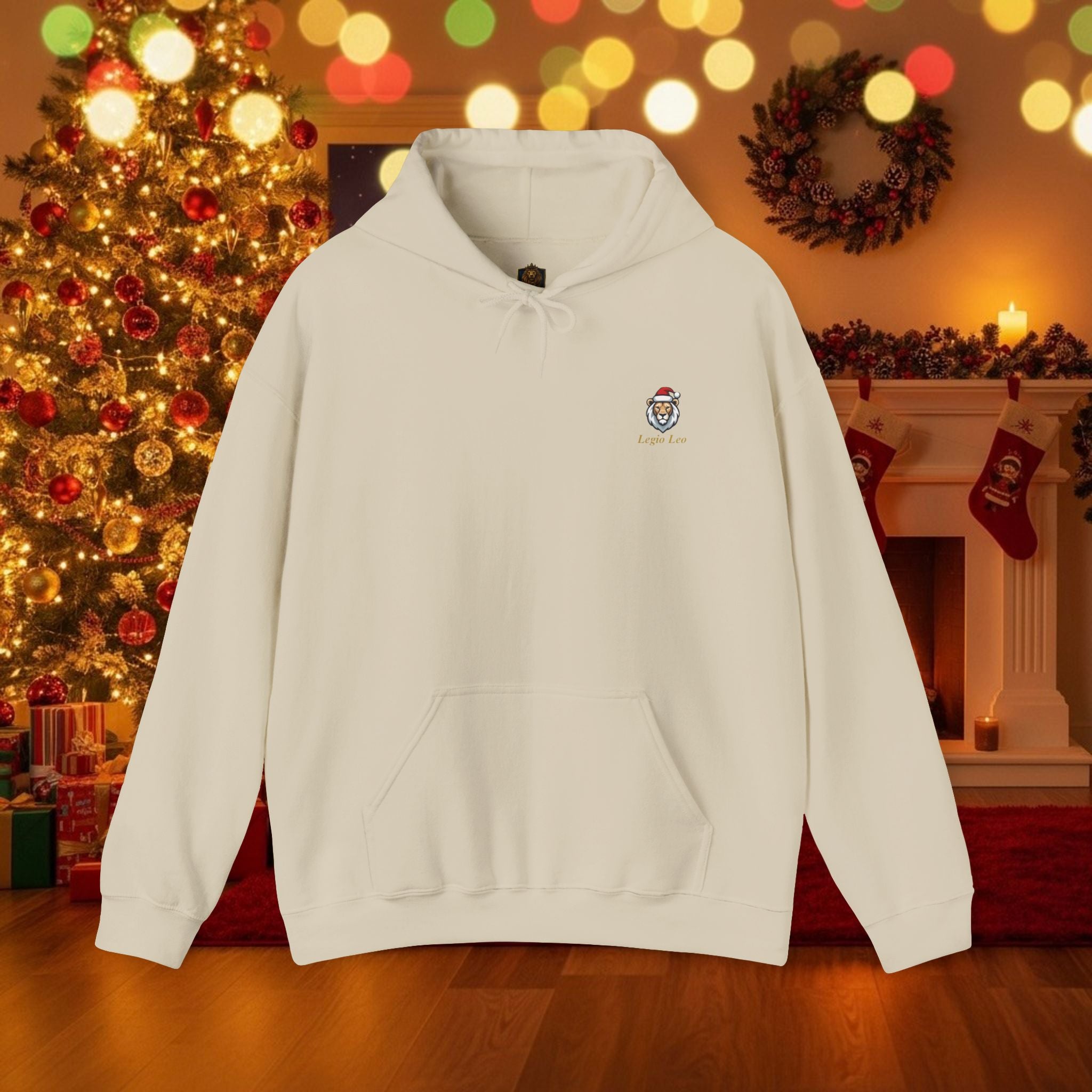 Christmas Legio Leo by DZ Royal Cozy Unisex Hooded Sweatshirt