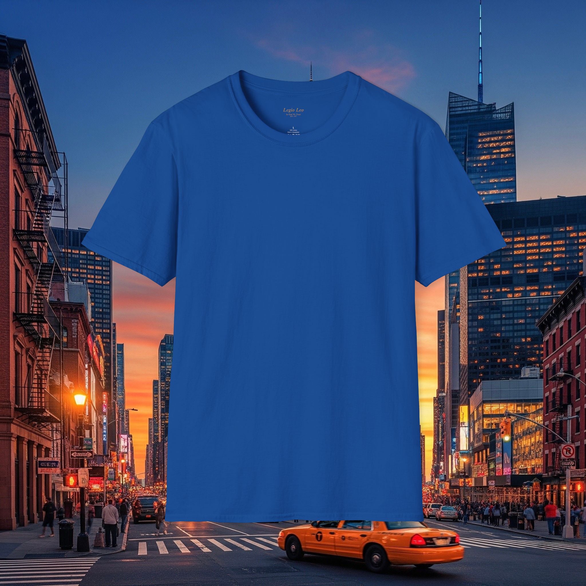 Plain T‑Shirt — Classic Basic Crewneck Tee