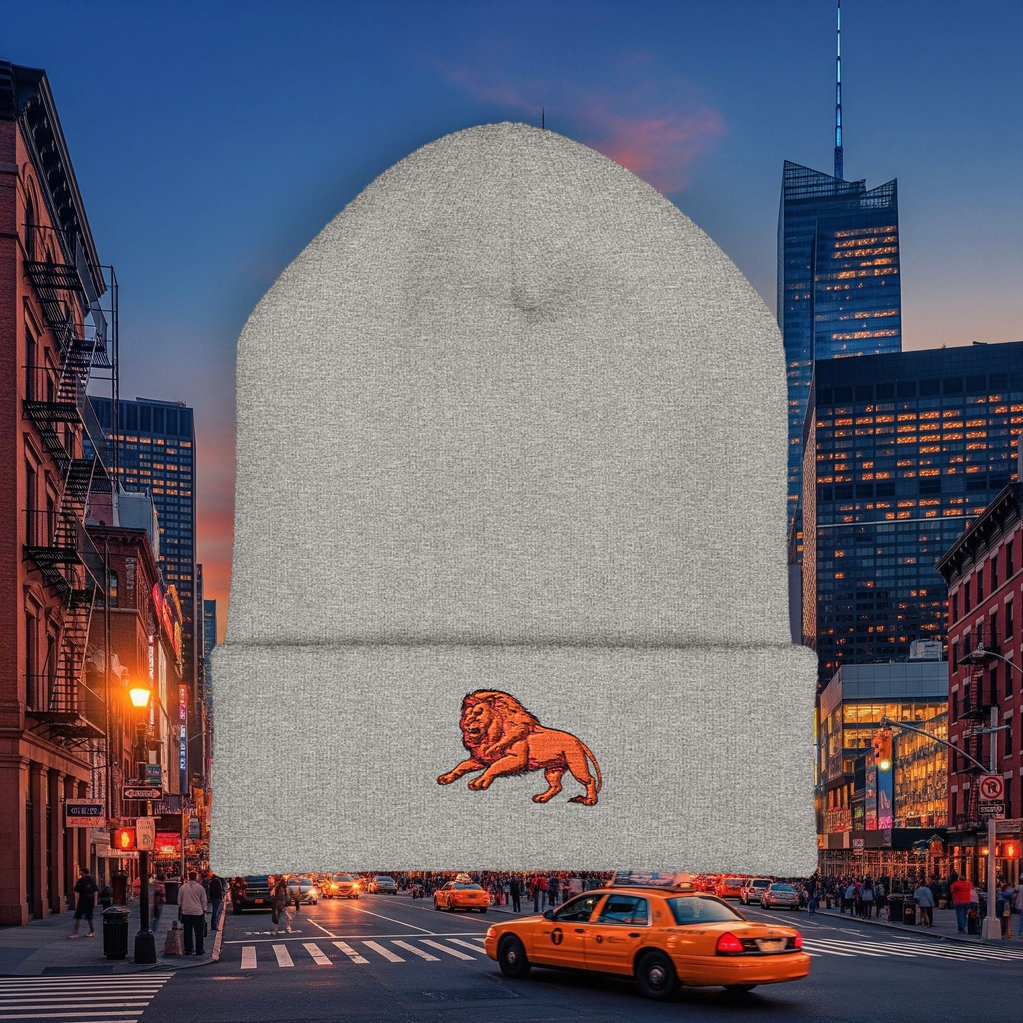 Classic Legio Leo by DZ Royal Cuffed Beanie