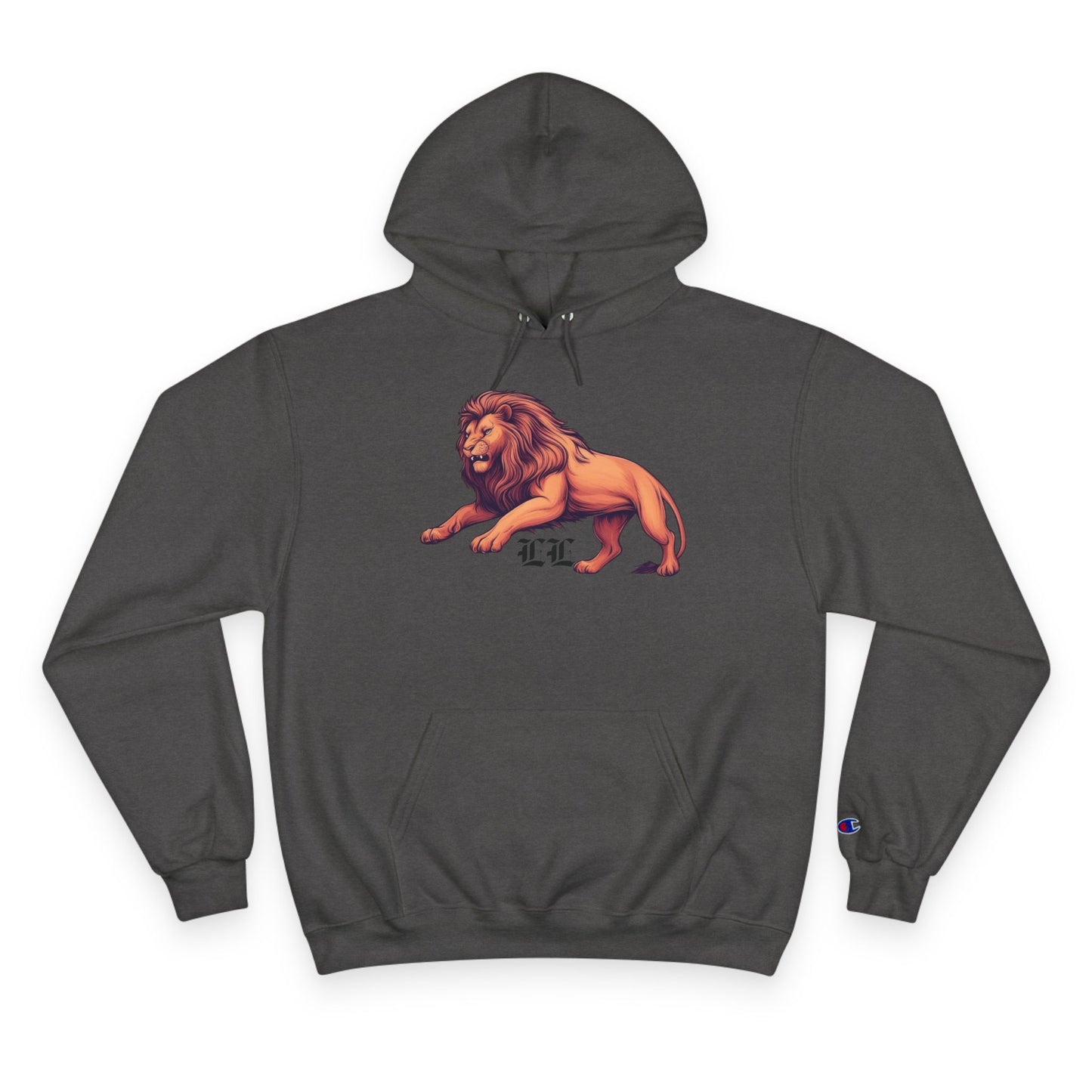 Champion/Legio Leo Hoodie by DZ Royal|Sweatshirt for Leos, Gift for Birthday, Astrology, University Apparel, Casual Wear