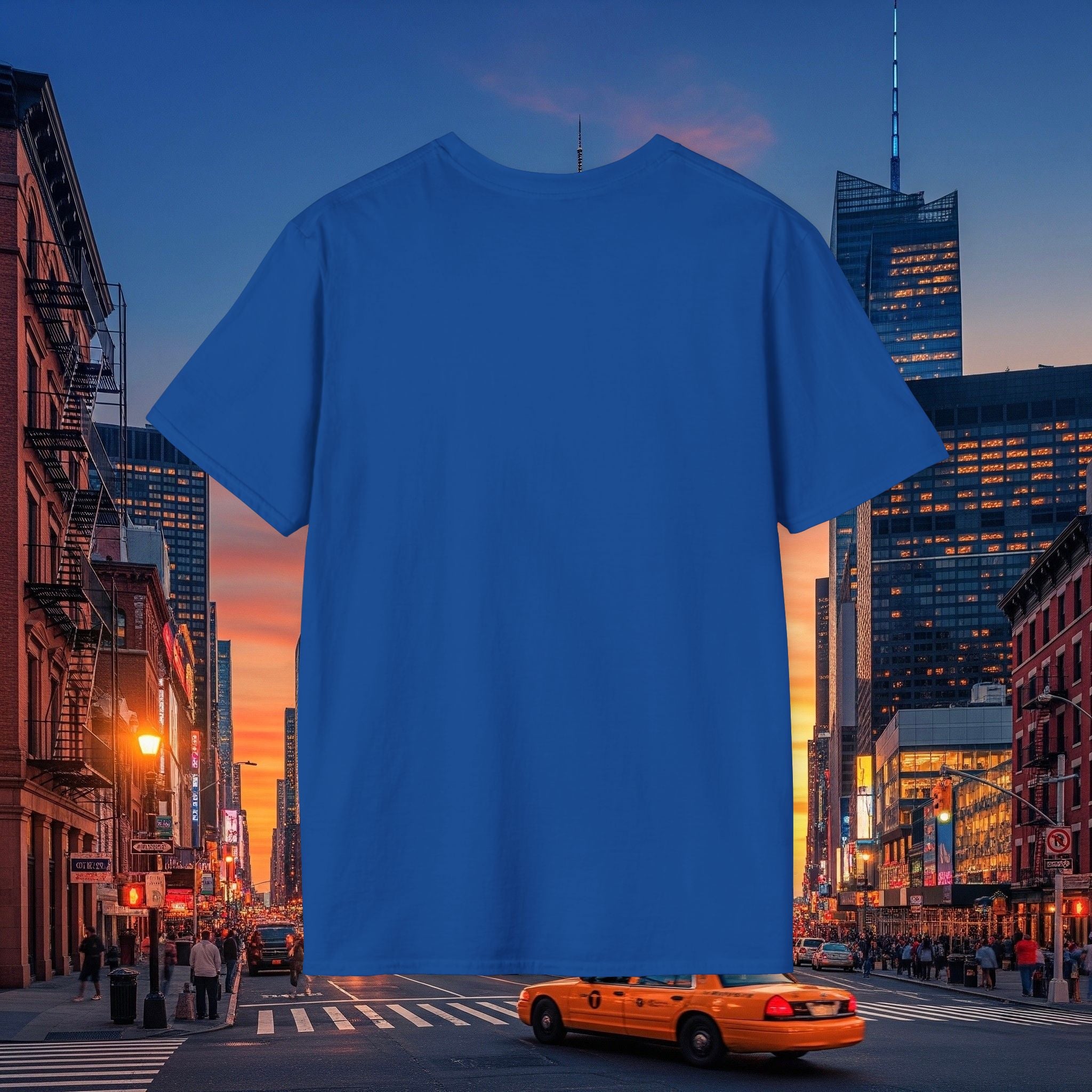 Plain T‑Shirt — Classic Basic Crewneck Tee