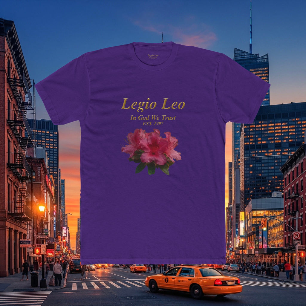 Floral Tee — "Legia Leo Azalea Flowers" Astrology Shirt