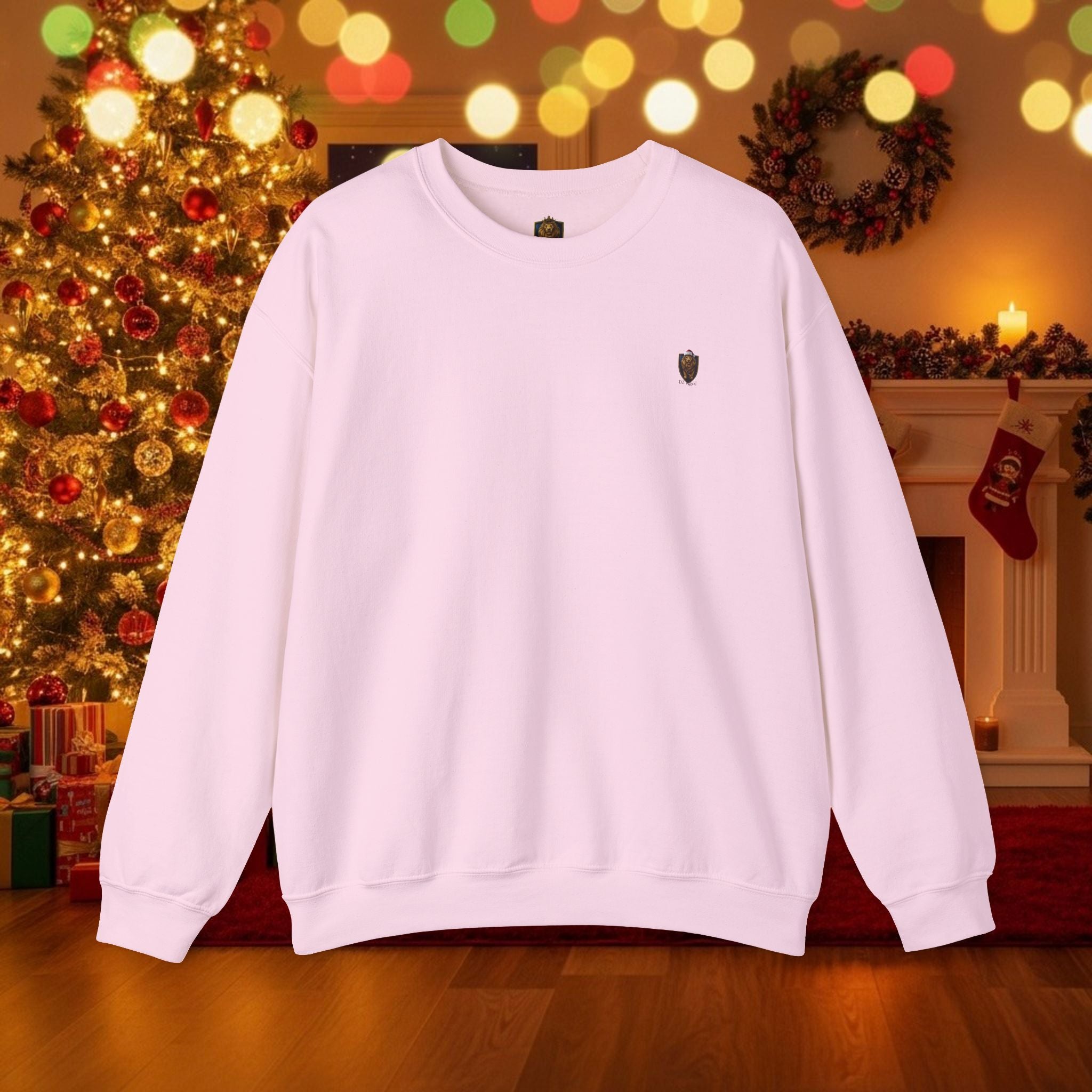 Christmas Holiday DZ Royal Cozy Unisex Crewneck Sweatshirt for