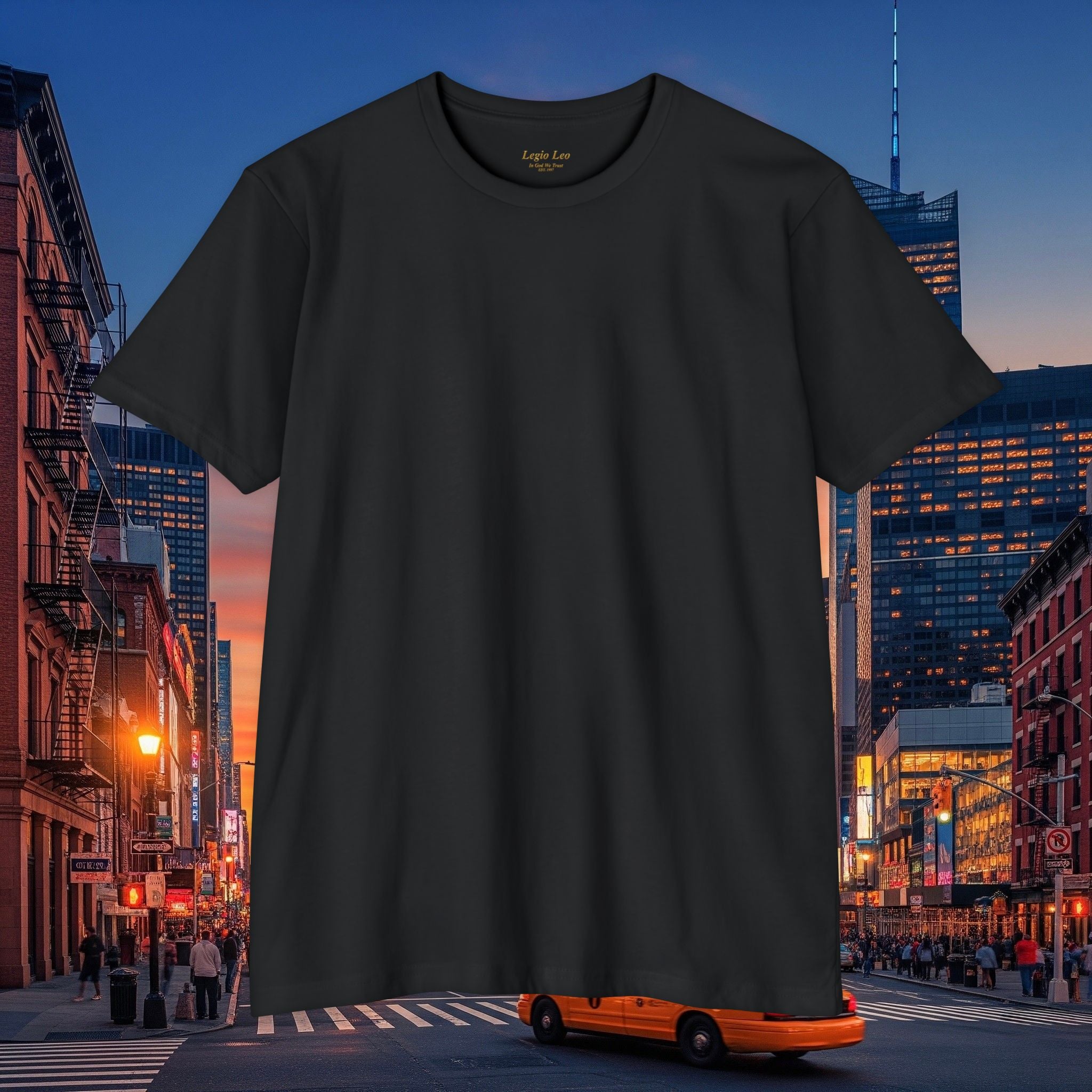 Classic Plain T‑Shirt — Unisex CVC Jersey Tee