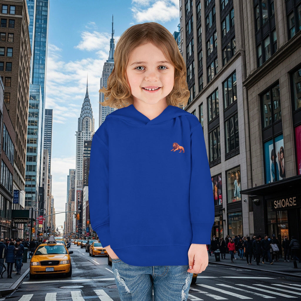 Legio Leo’s Toddler Pullover Fleece Hoodie (Grown Lion)