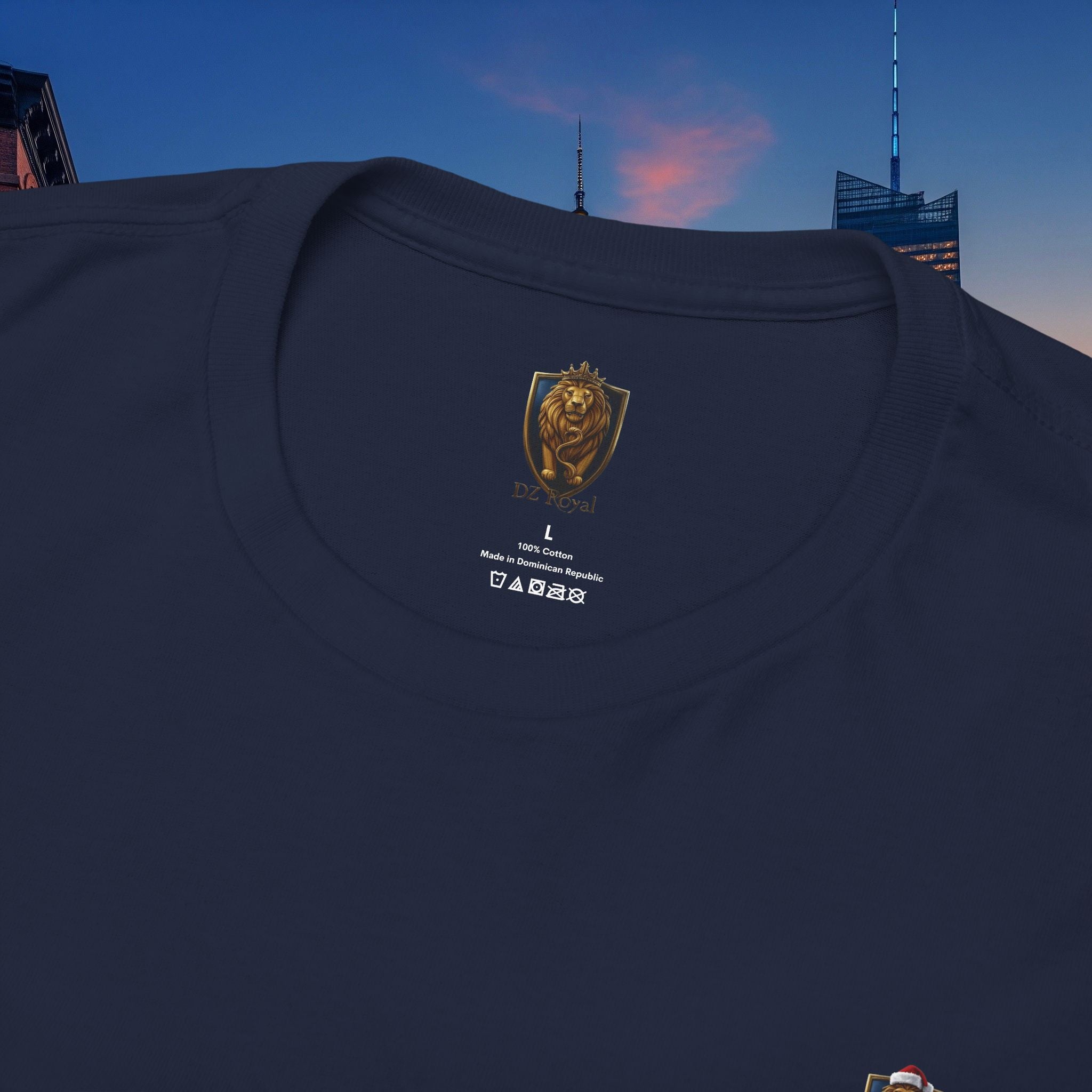 Christmas Holiday DZ Royal Casual Cotton Tee