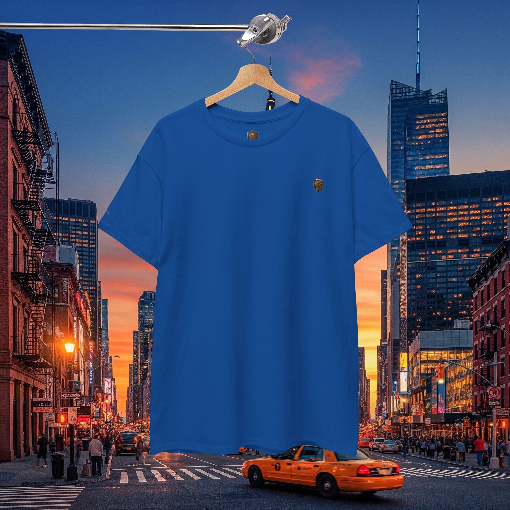 Christmas Holiday DZ Royal Casual Cotton Tee