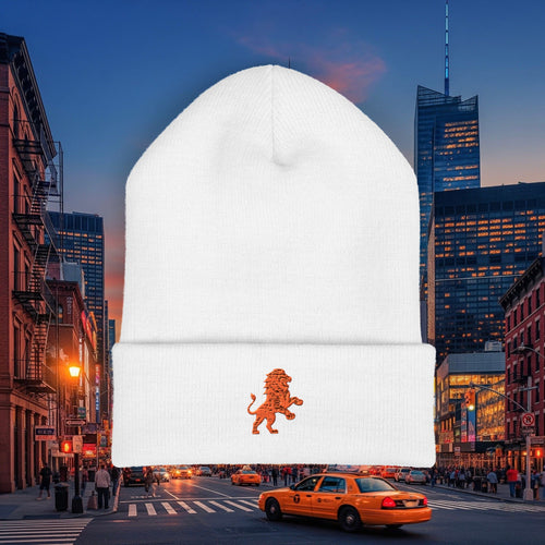 Classic Legio Leo by DZ Royal Cuffed Beanie | Mighty Lion