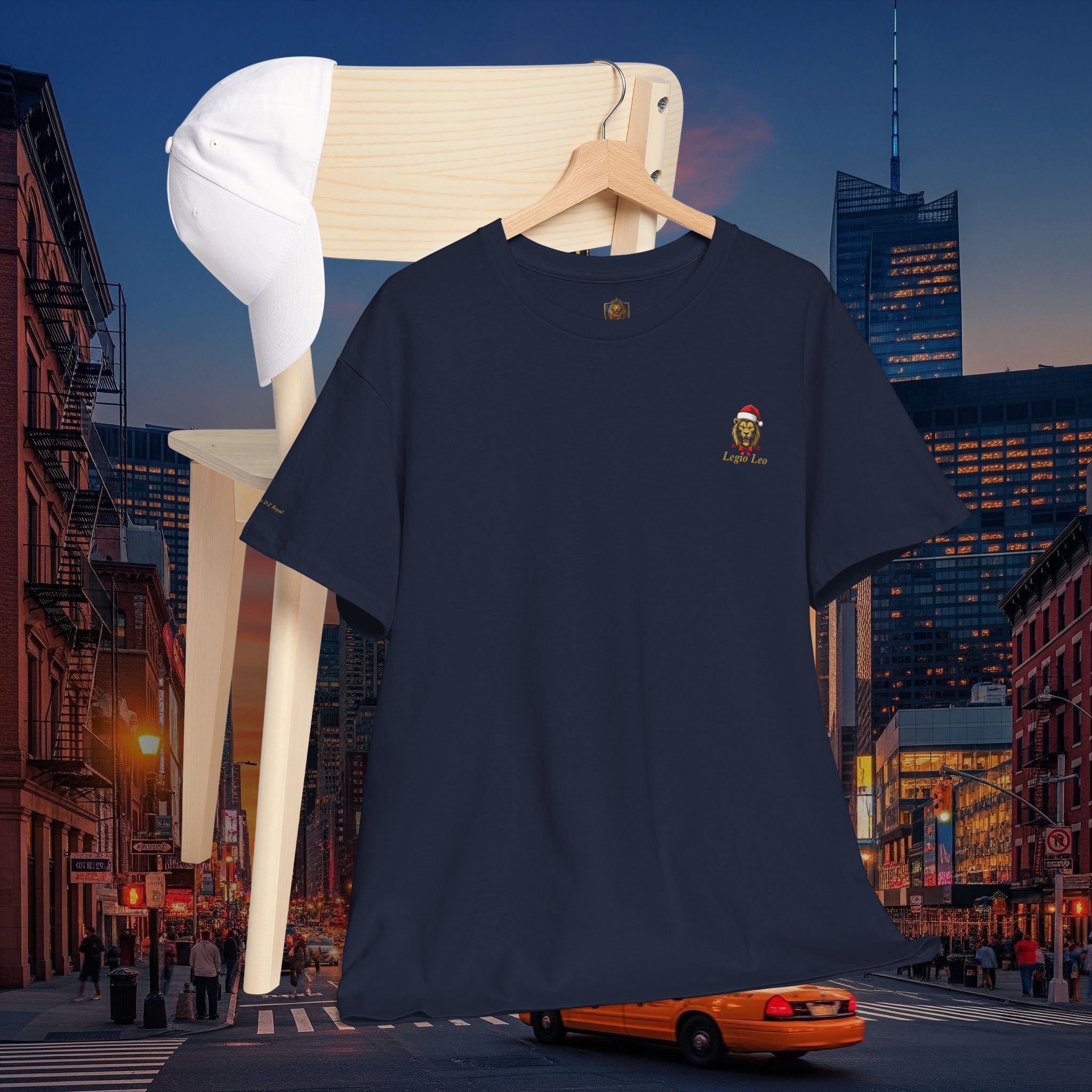 Christmas Holiday Legio Leo by DZ Royal Casual Cotton Tee