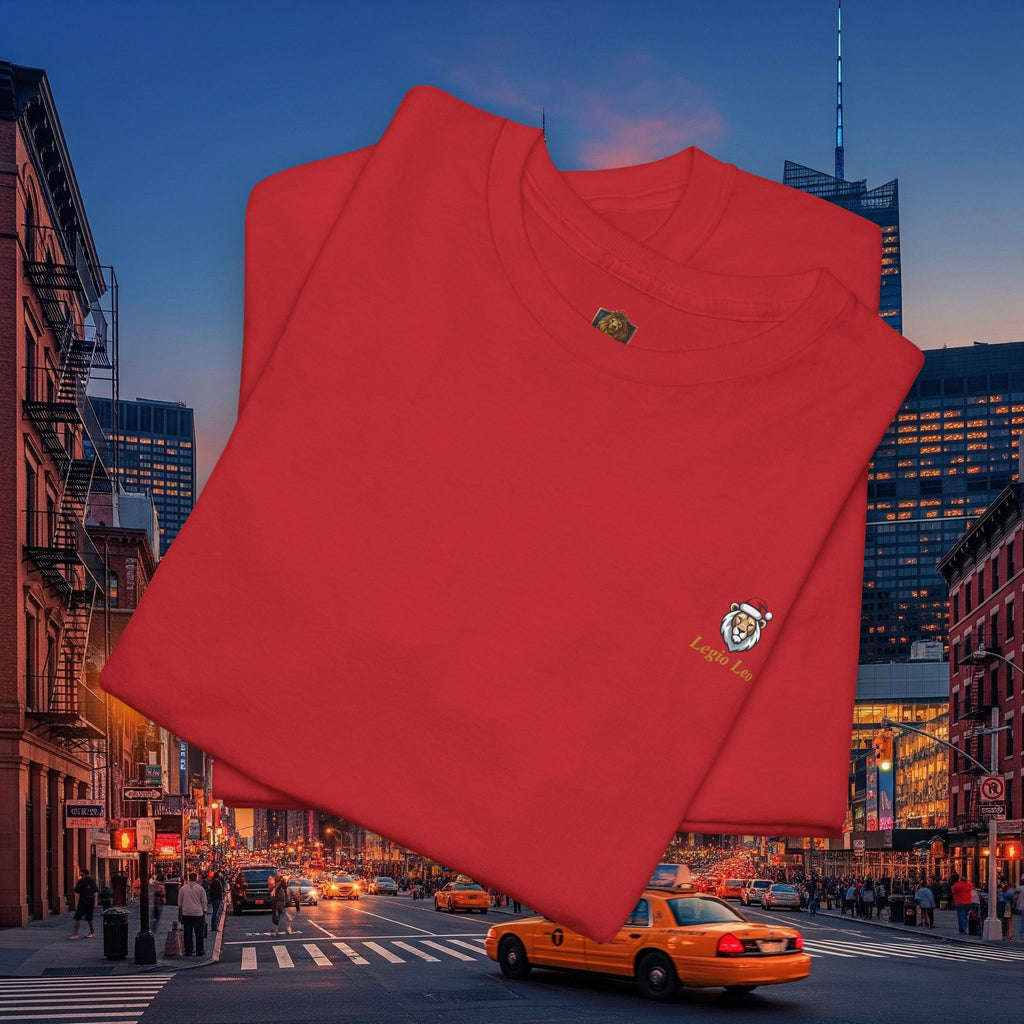 Christmas Holiday Legio Leo by DZ Royal Casual Cotton Tee