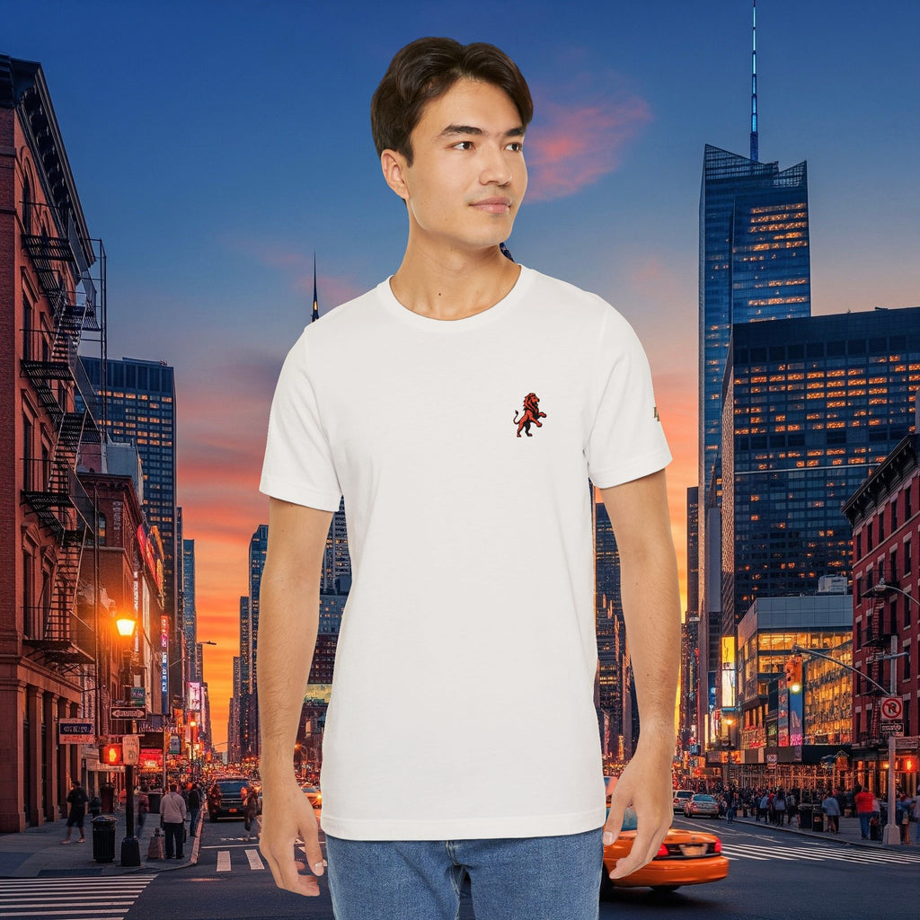 Classic Legio Leo by DZ Royal Tee — Legio Leo Embroidered Short Sleeve T-Shirt