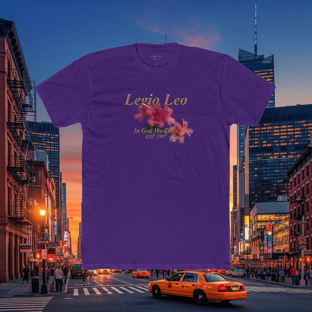 Floral Tee — "Legia Leo Azalea Flowers" Astrology Shirt