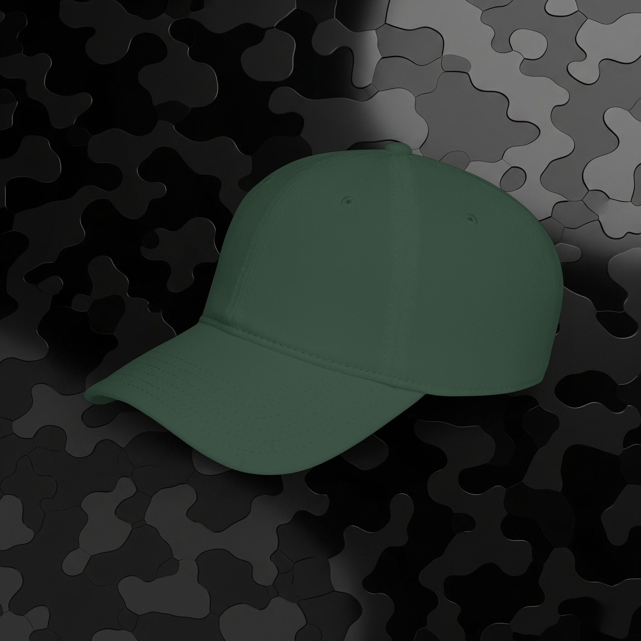 Low Profile Baseball Cap Old English side Embroidery