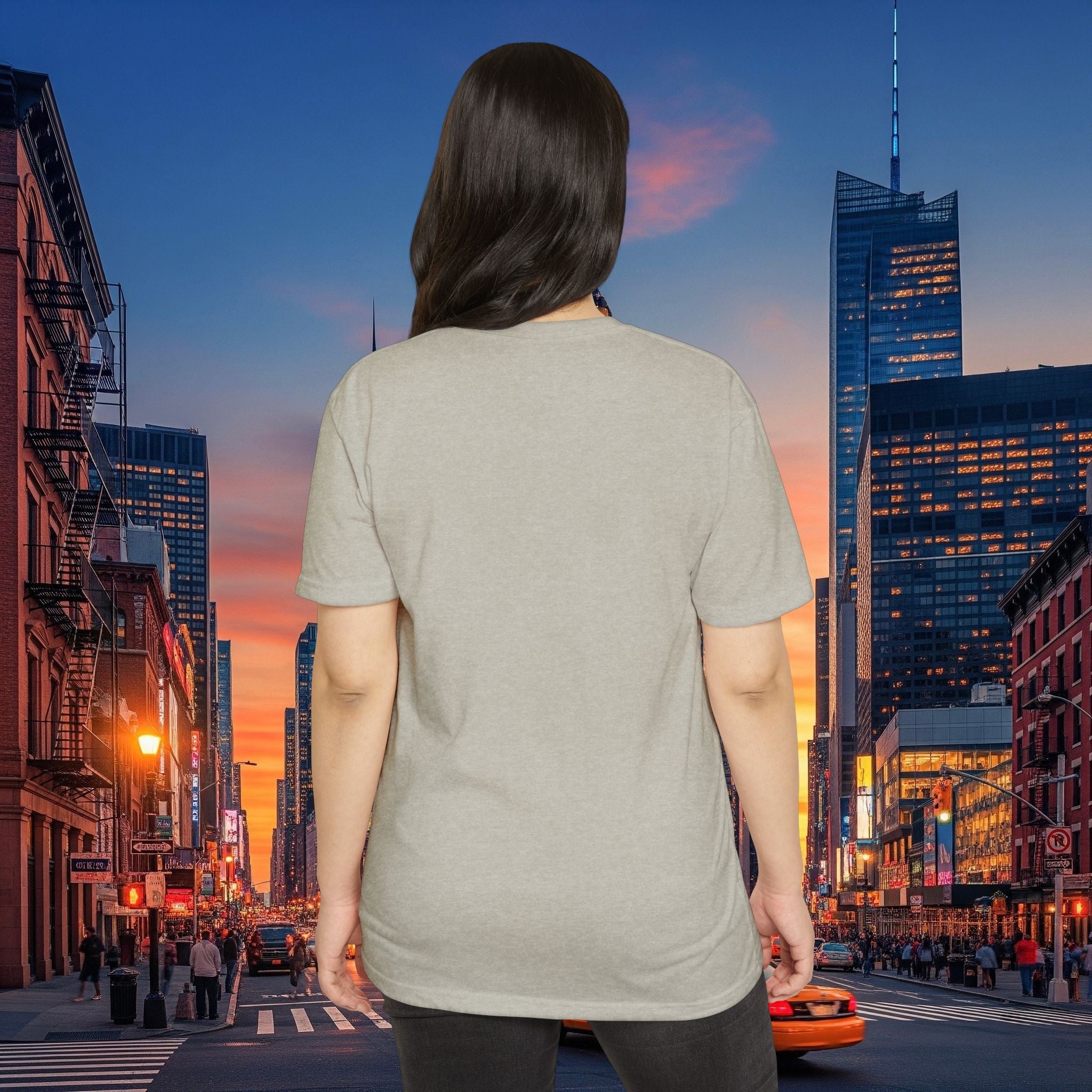 Classic Plain T‑Shirt — Unisex CVC Jersey Tee