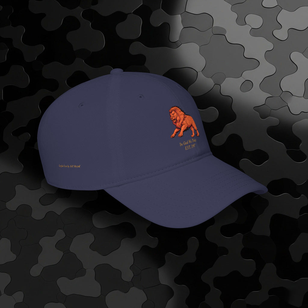 Low Profile Baseball Cap Original Mighty Lion Embroidery