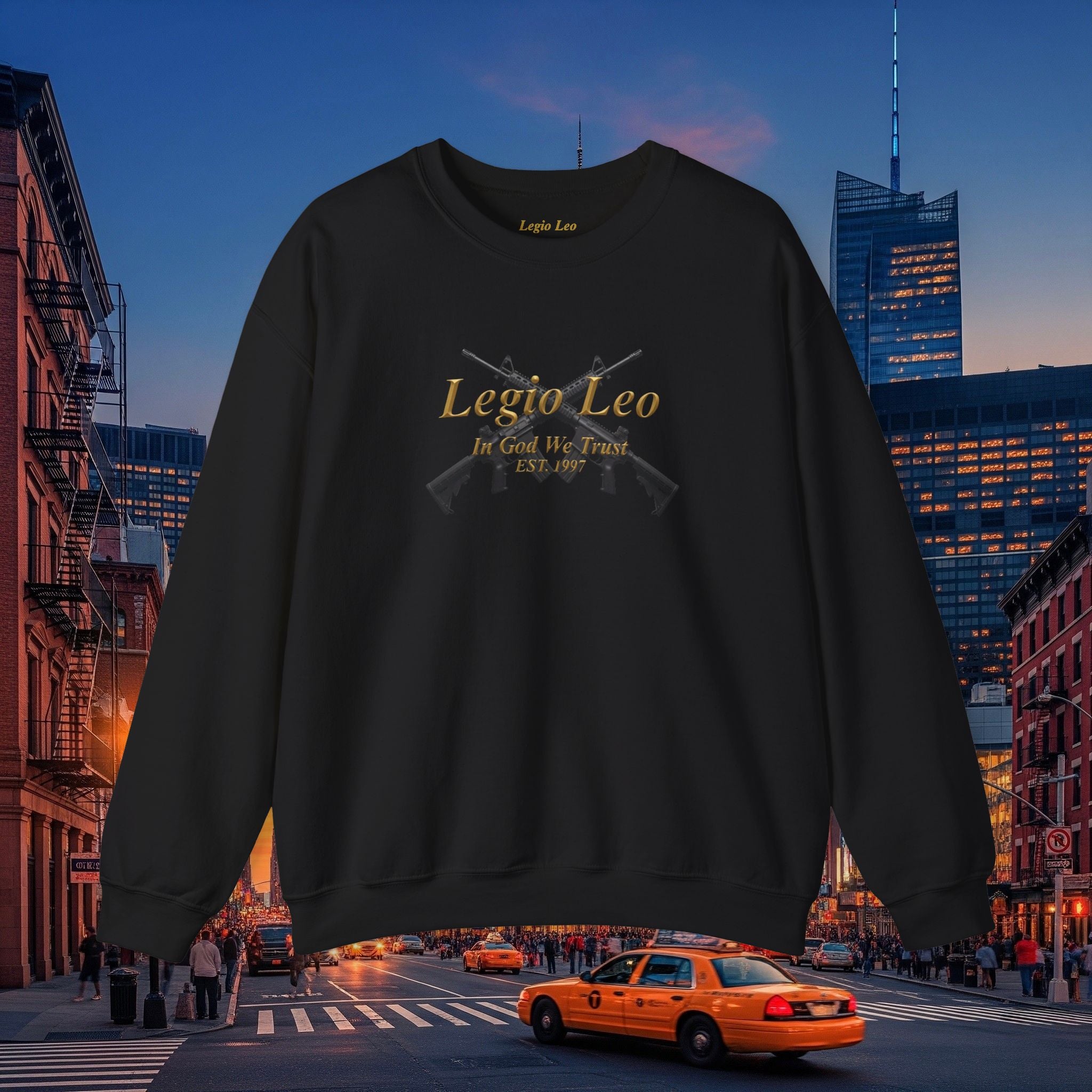 Legio Leo Crewneck Sweatshirt | Legio Leo Warrior Sweatshirt