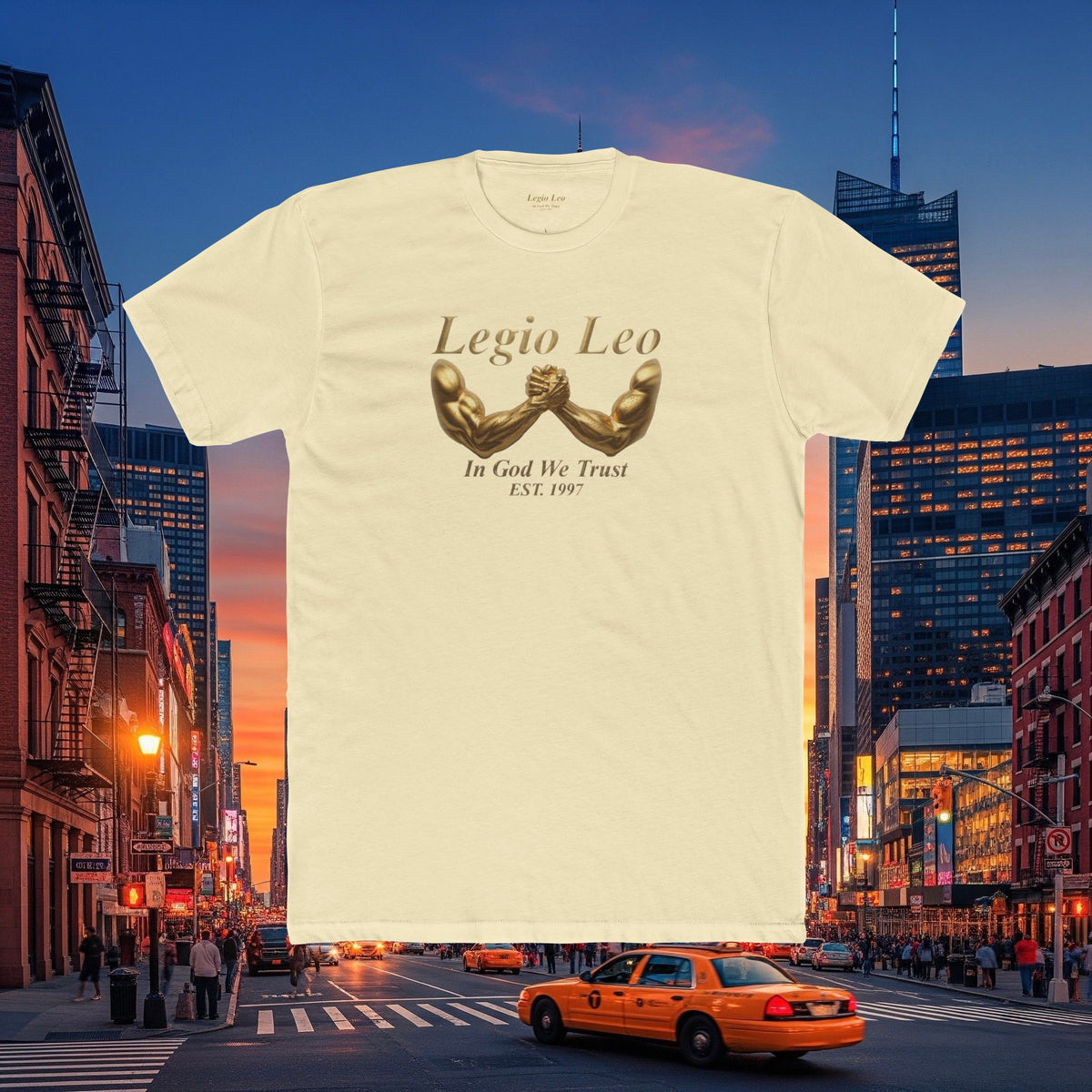 T‑Shirt — 'Legio Leo and In God We Trust Show of Strength Tee