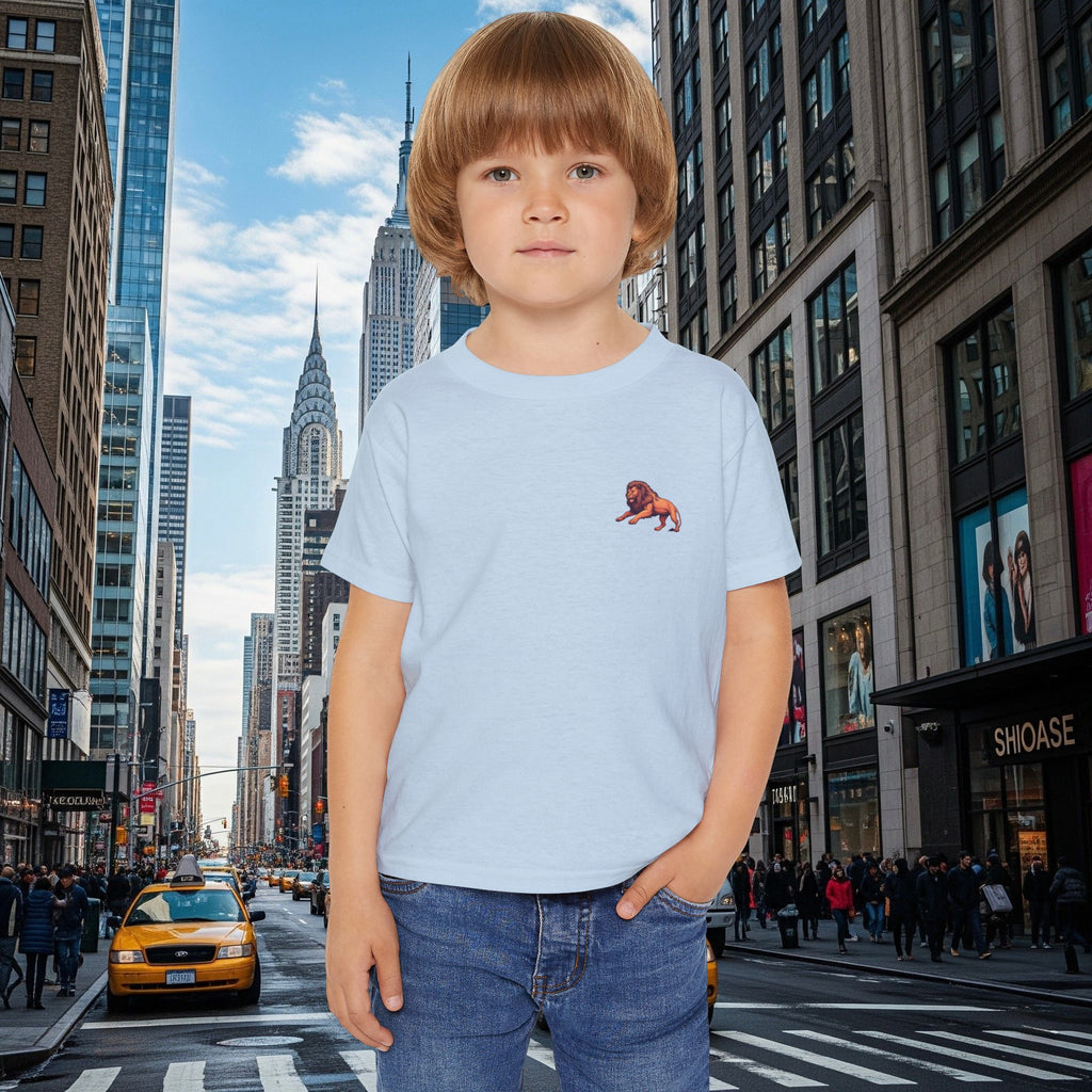 Toddler T‑Shirt — Legio Leo for Kids(Grown Lion)