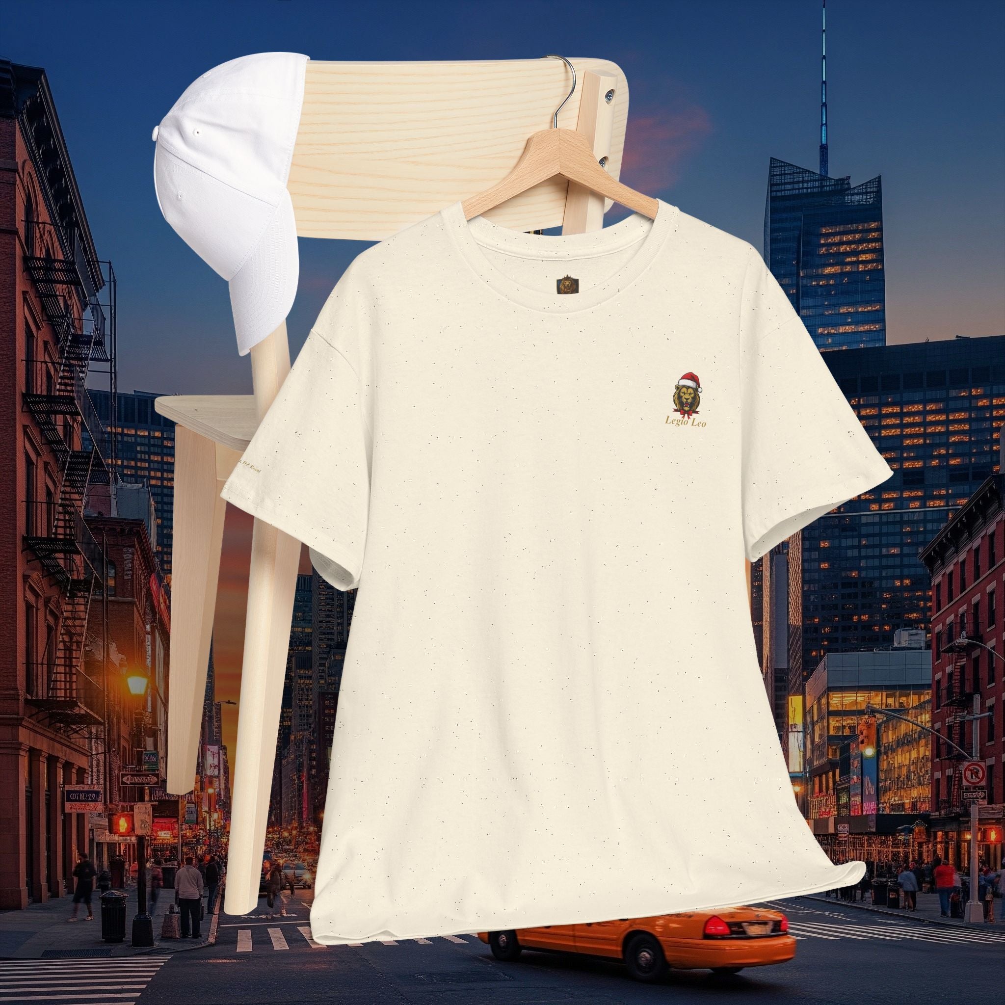 Christmas Holiday Legio Leo by DZ Royal Casual Cotton Tee