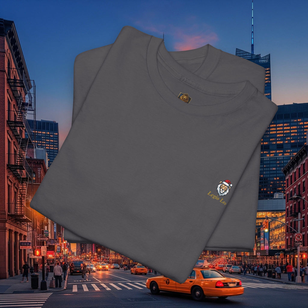 Christmas Holiday Legio Leo by DZ Royal Casual Cotton Tee