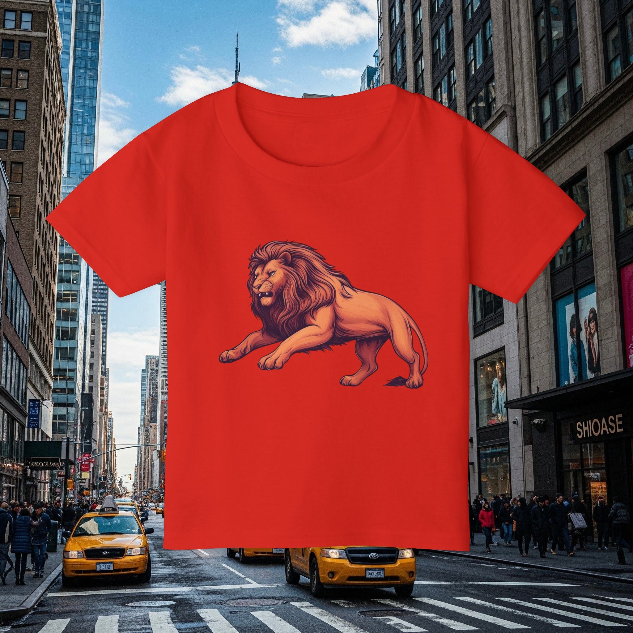 Toddler T‑Shirt — Legio Leo for Kids(Grown Lion)