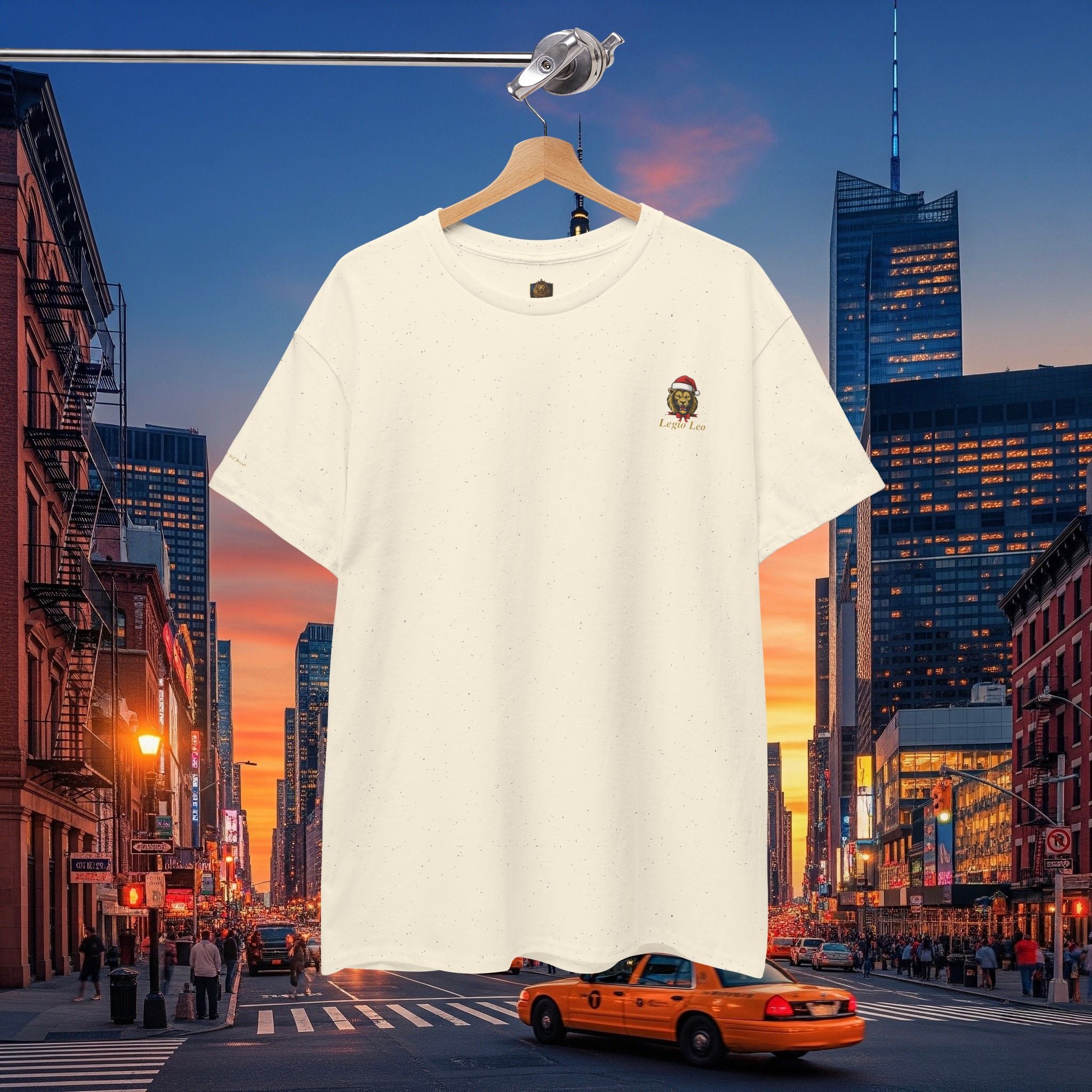 Christmas Holiday Legio Leo by DZ Royal Casual Cotton Tee