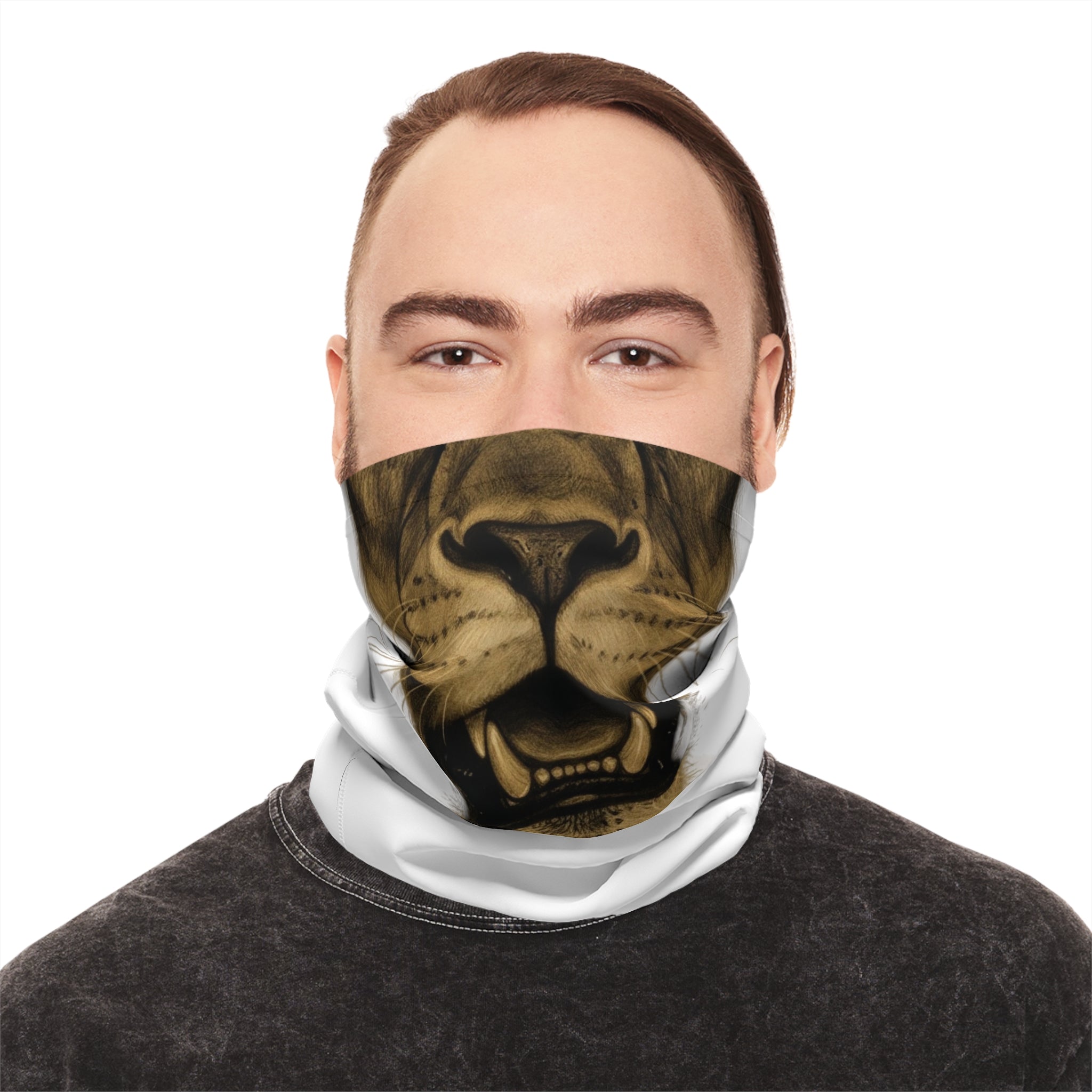 Stylish Legio Leo by DZ Royal Midweight Neck Gaiter | Versatile Fashion Accessory