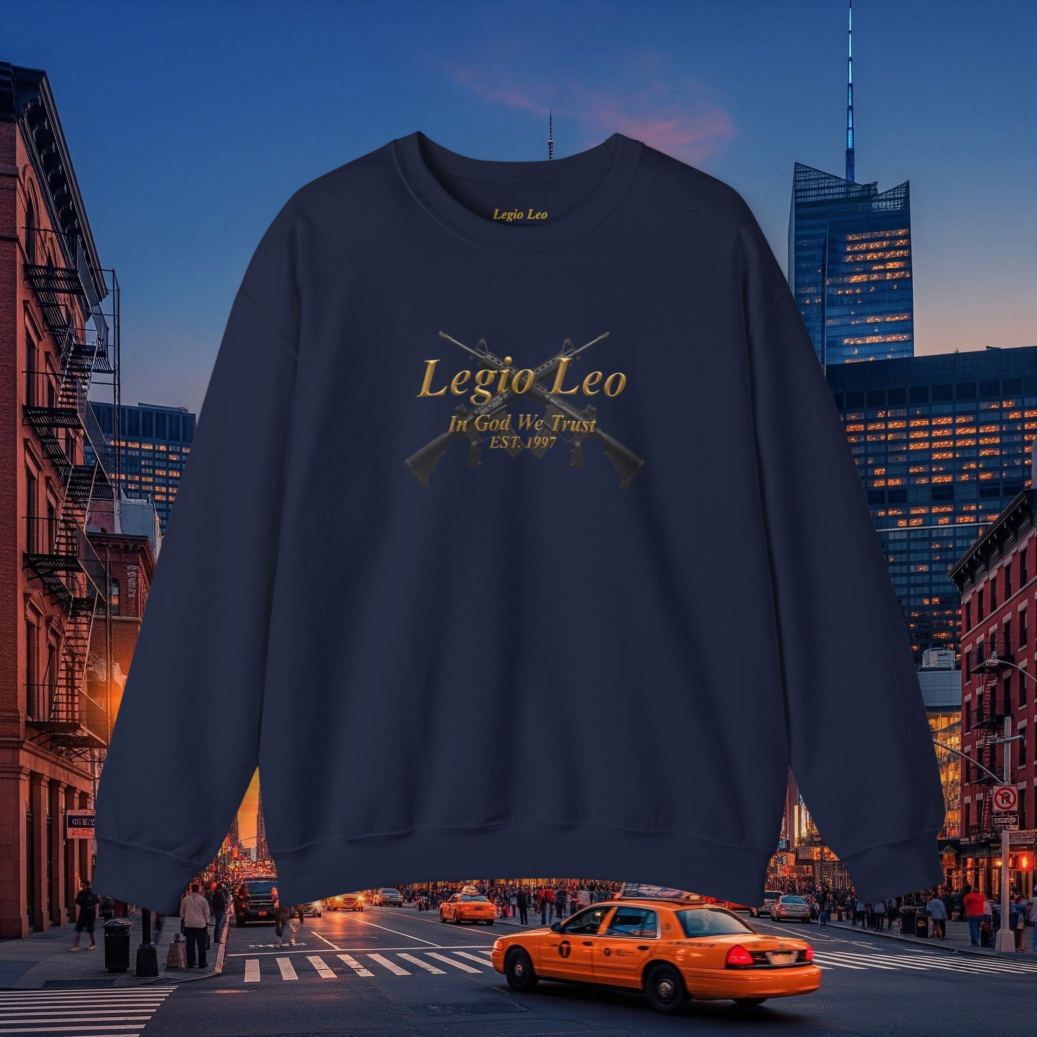 Legio Leo Crewneck Sweatshirt | Legio Leo Warrior Sweatshirt
