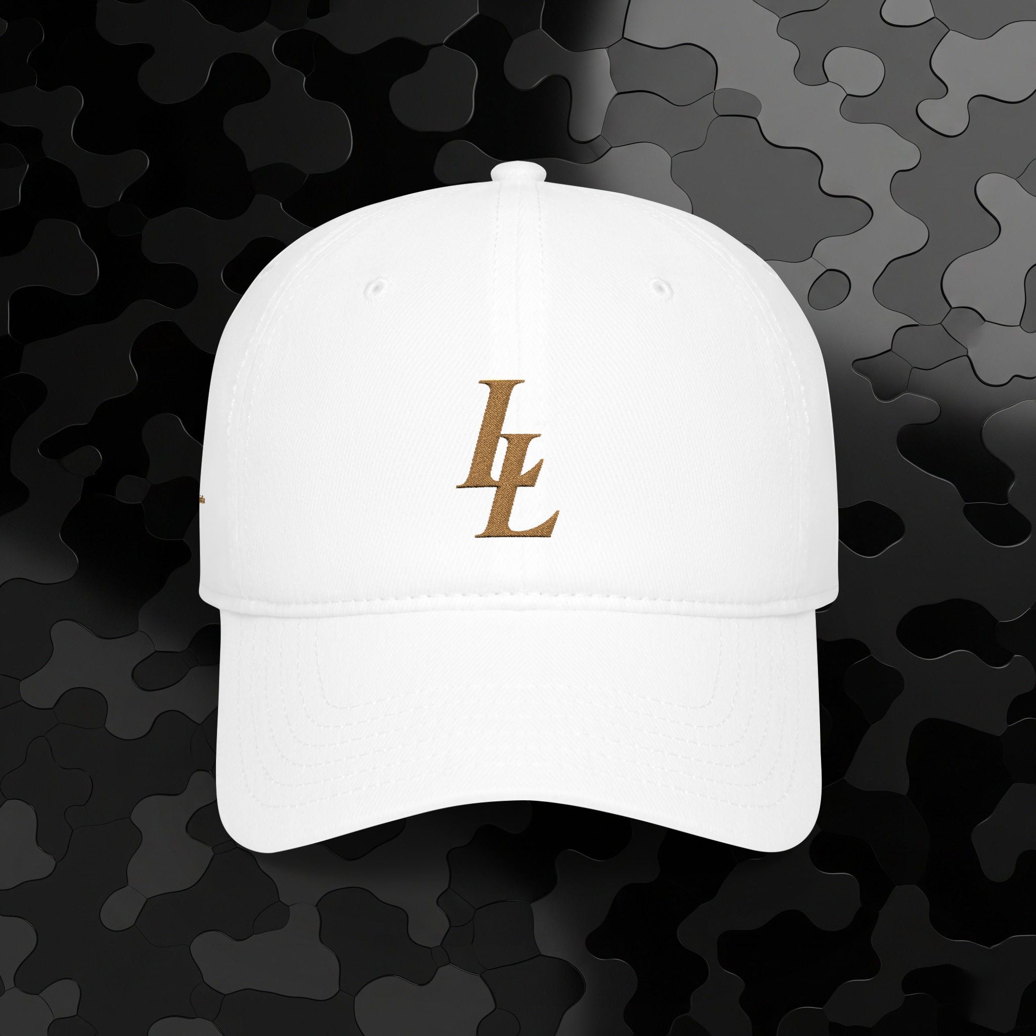 Low Profile Baseball Cap Overlapping 'LL' Embroidery