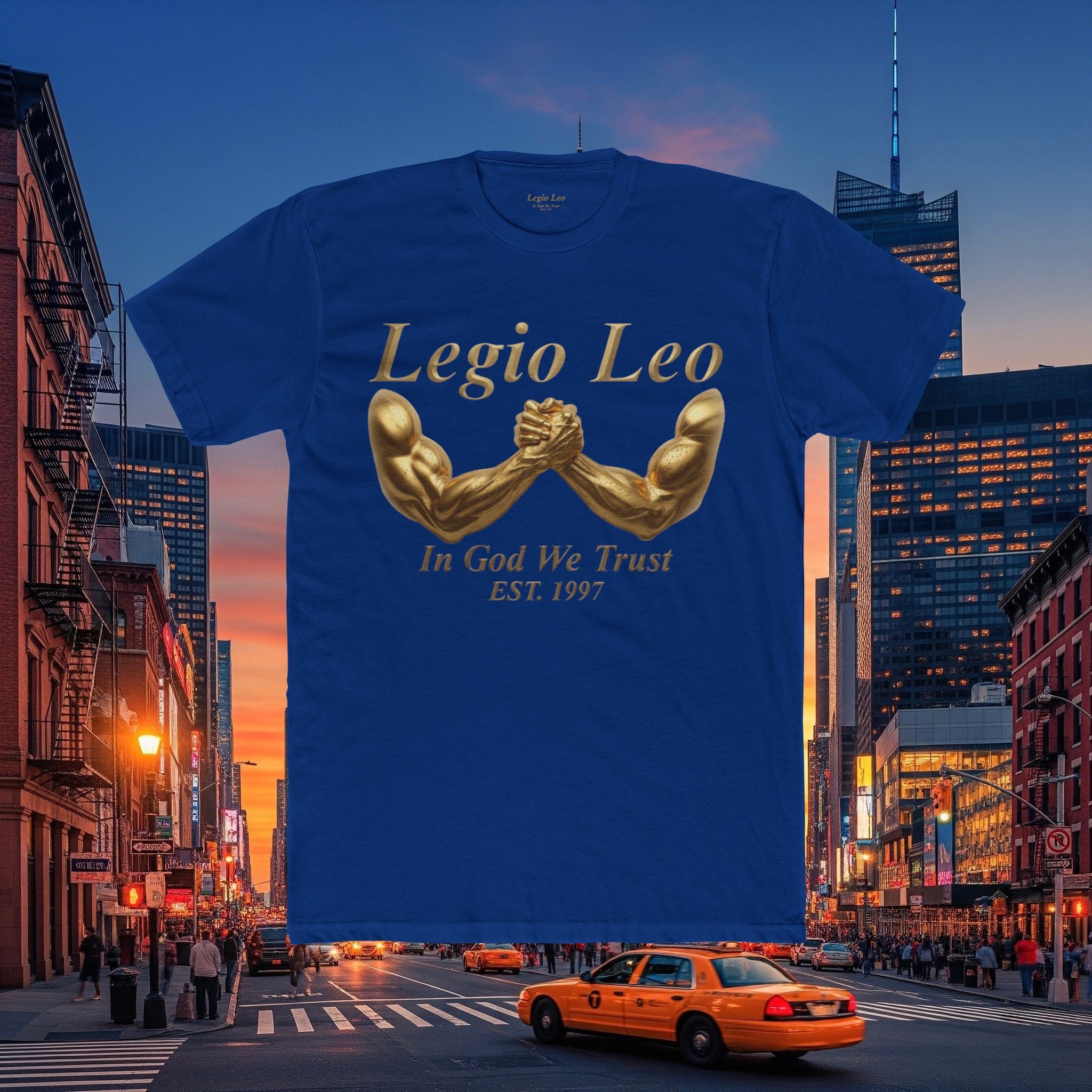 T‑Shirt — 'Legio Leo and In God We Trust Show of Strength Tee