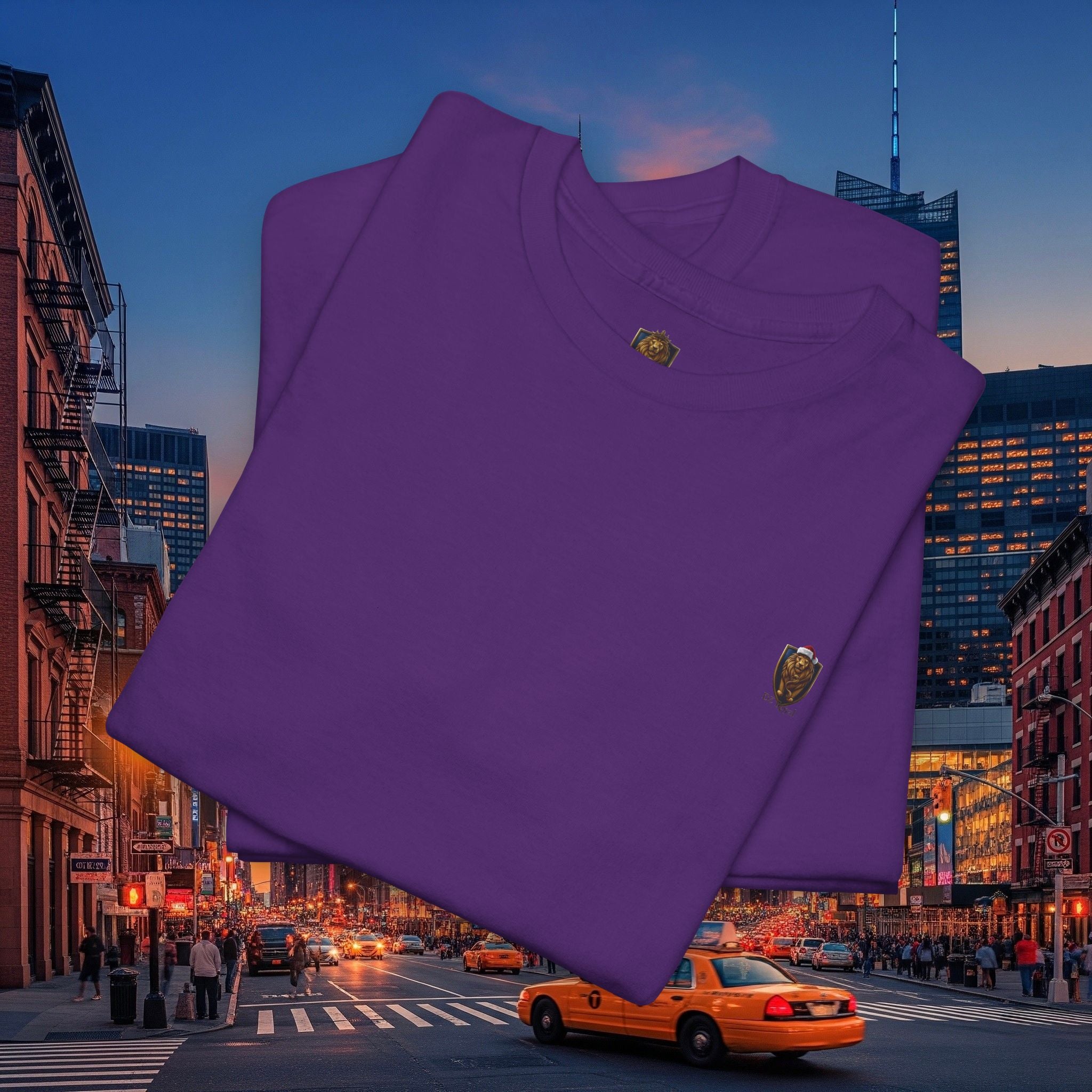 Christmas Holiday DZ Royal Casual Cotton Tee