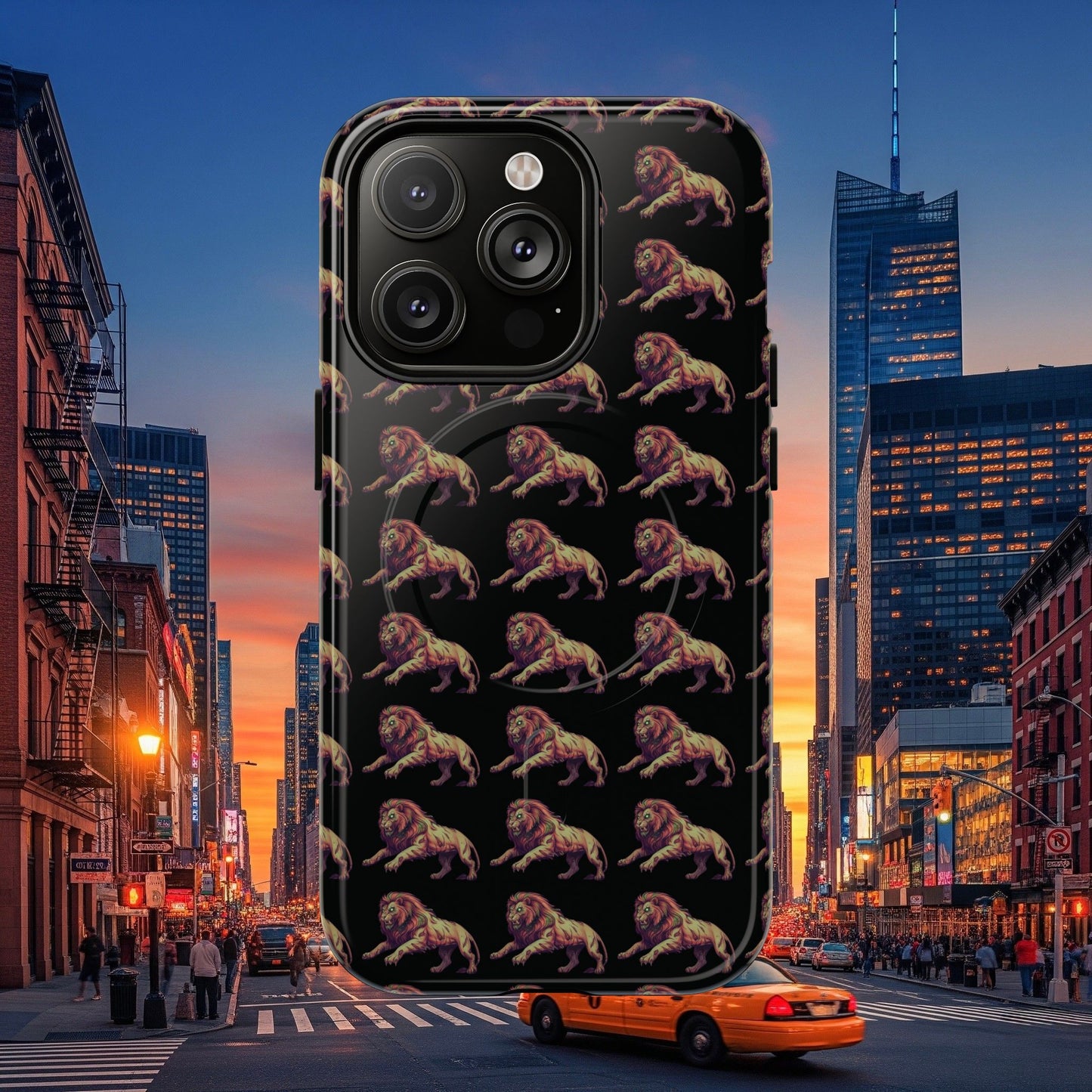 Stylish Tough Magnetic Phone Cases, Undead Legio Leo Pattern