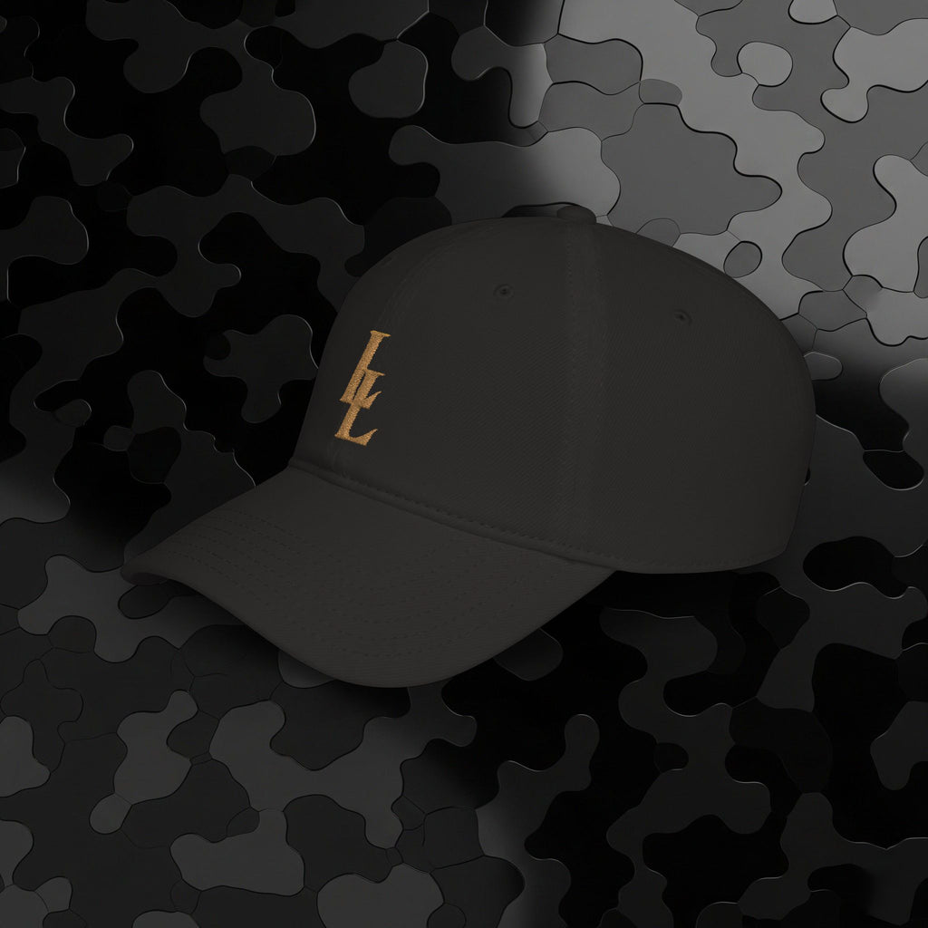 Low Profile Baseball Cap Overlapping 'LL' Embroidery