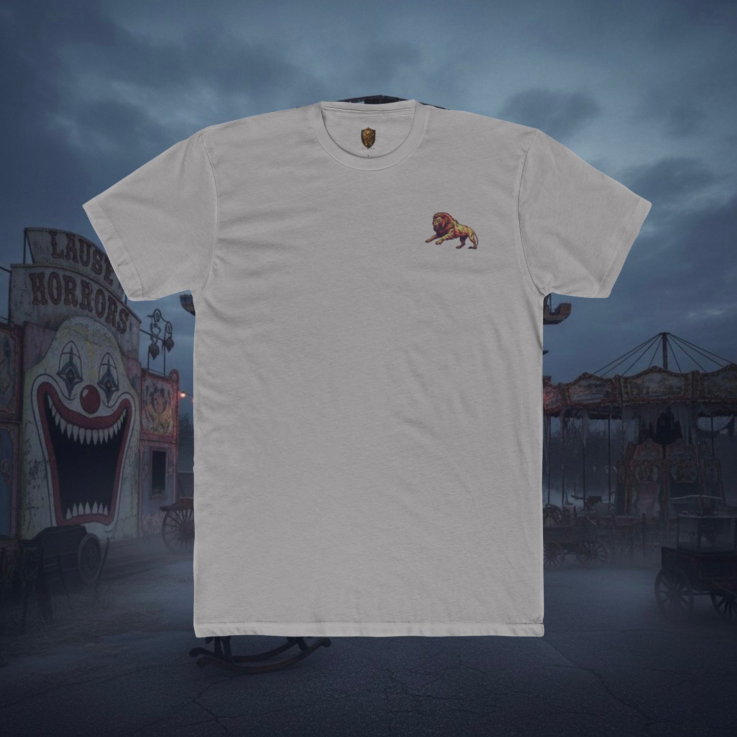 Undead Legio Leo by DZ Royal Cotton Crew Tee (Halloween Edition)