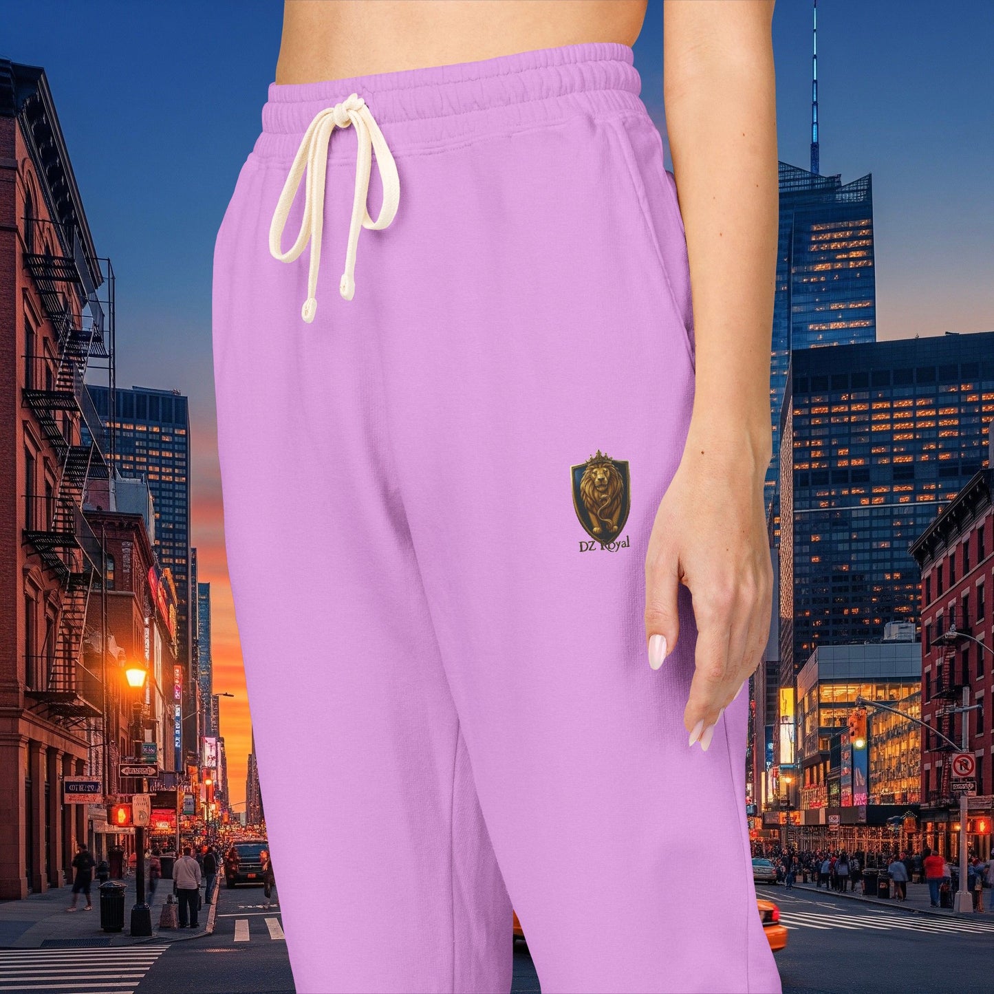 DZ Royal Cozy Garment-Dyed Fleece Sweatpants