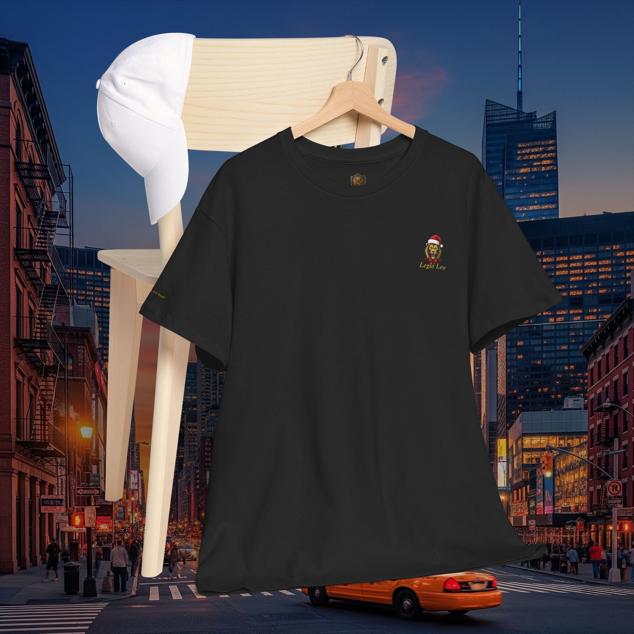 Christmas Holiday Legio Leo by DZ Royal Casual Cotton Tee