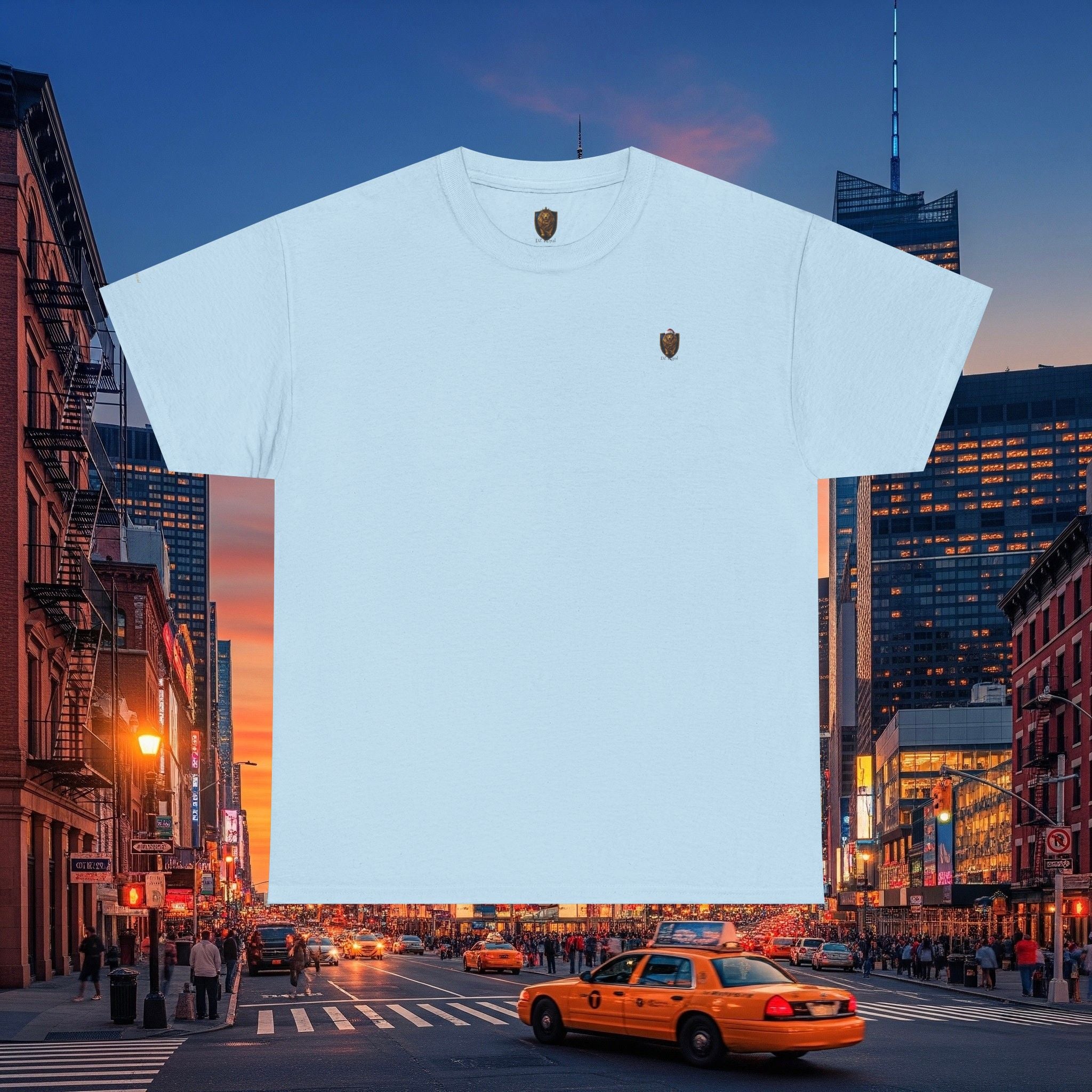 Christmas Holiday DZ Royal Casual Cotton Tee