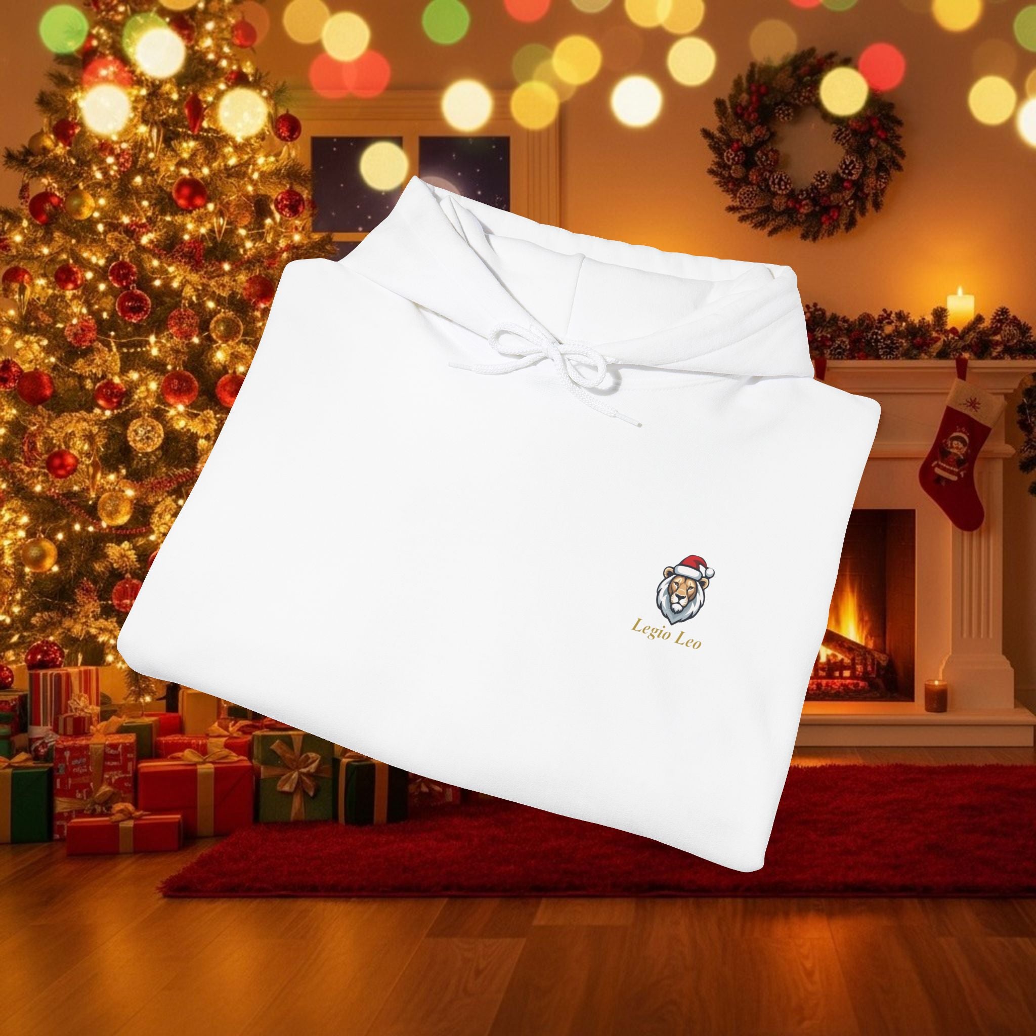 Christmas Legio Leo by DZ Royal Cozy Unisex Hooded Sweatshirt