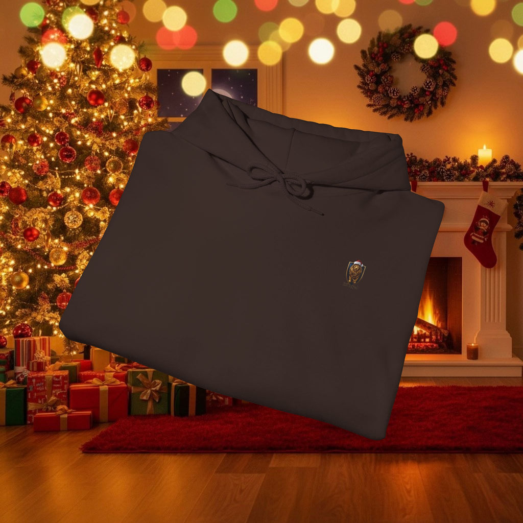 Christmas Holiday DZ Royal Cozy Unisex Hooded Sweatshirt