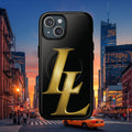 Stylish Tough Magnetic Phone Case | Overlapping L’s Design