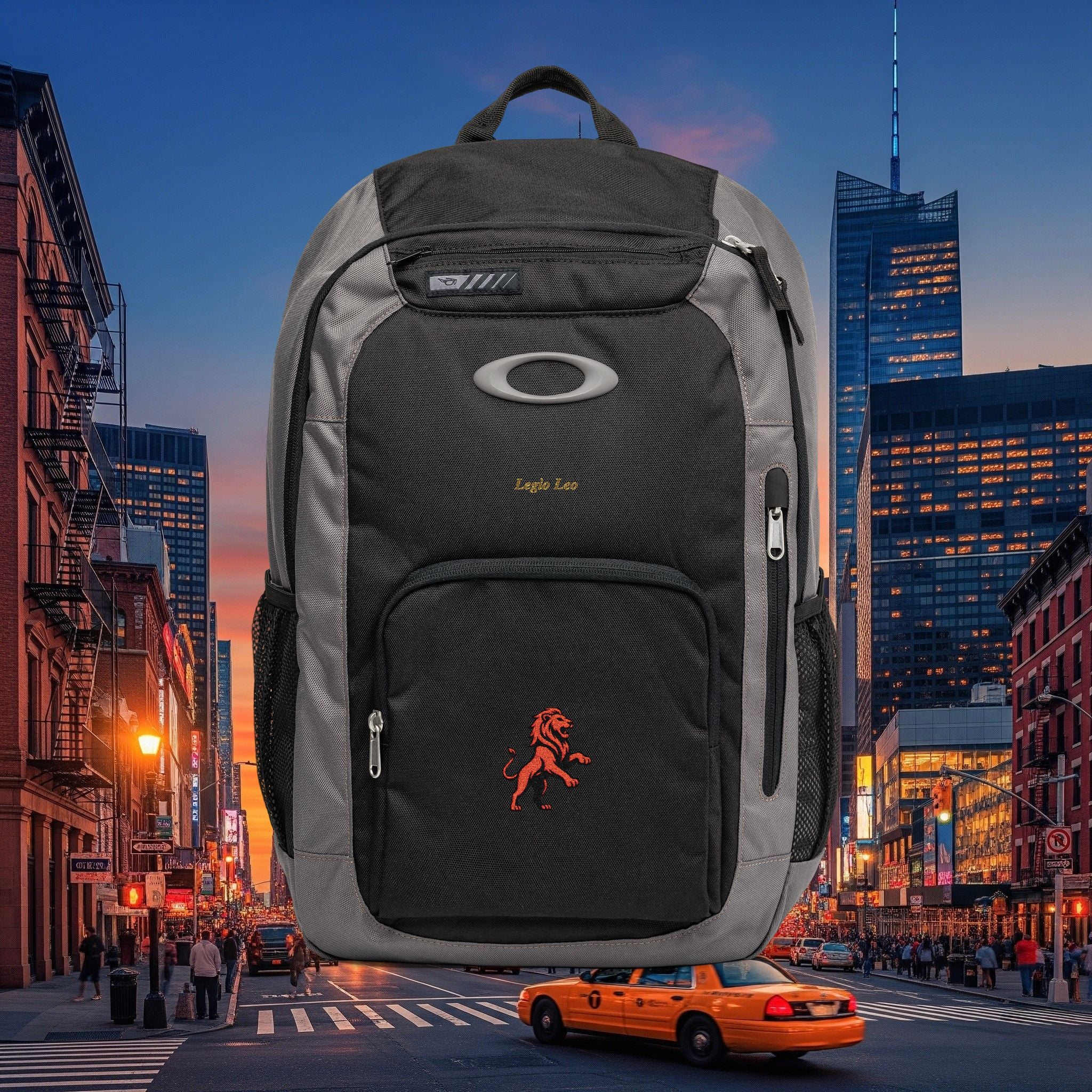 Enduro 22L Backpack — Urban Commuter Laptop Bag with Embroidered Legio Leo Mascot & Name