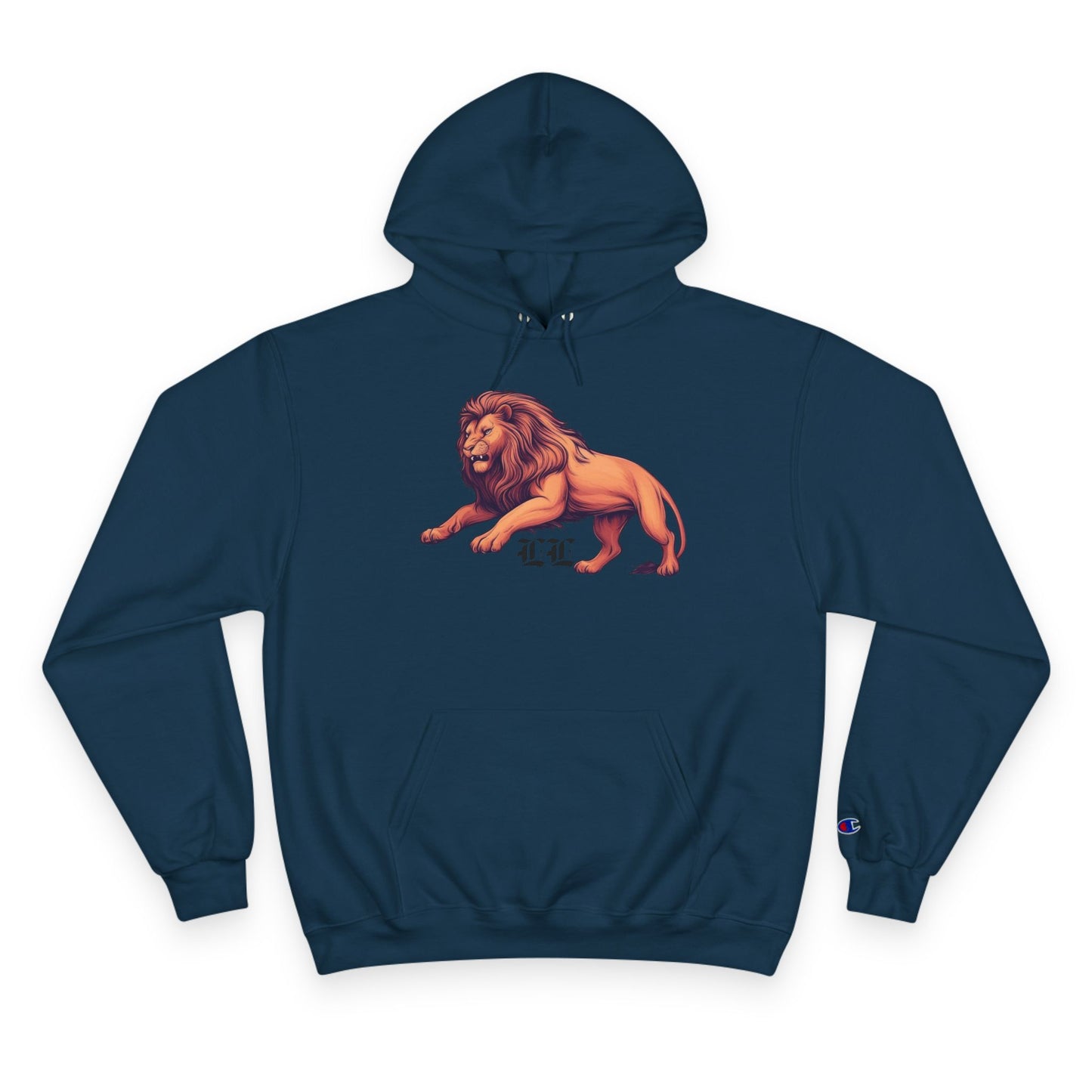 Champion/Legio Leo Hoodie by DZ Royal|Sweatshirt for Leos, Gift for Birthday, Astrology, University Apparel, Casual Wear