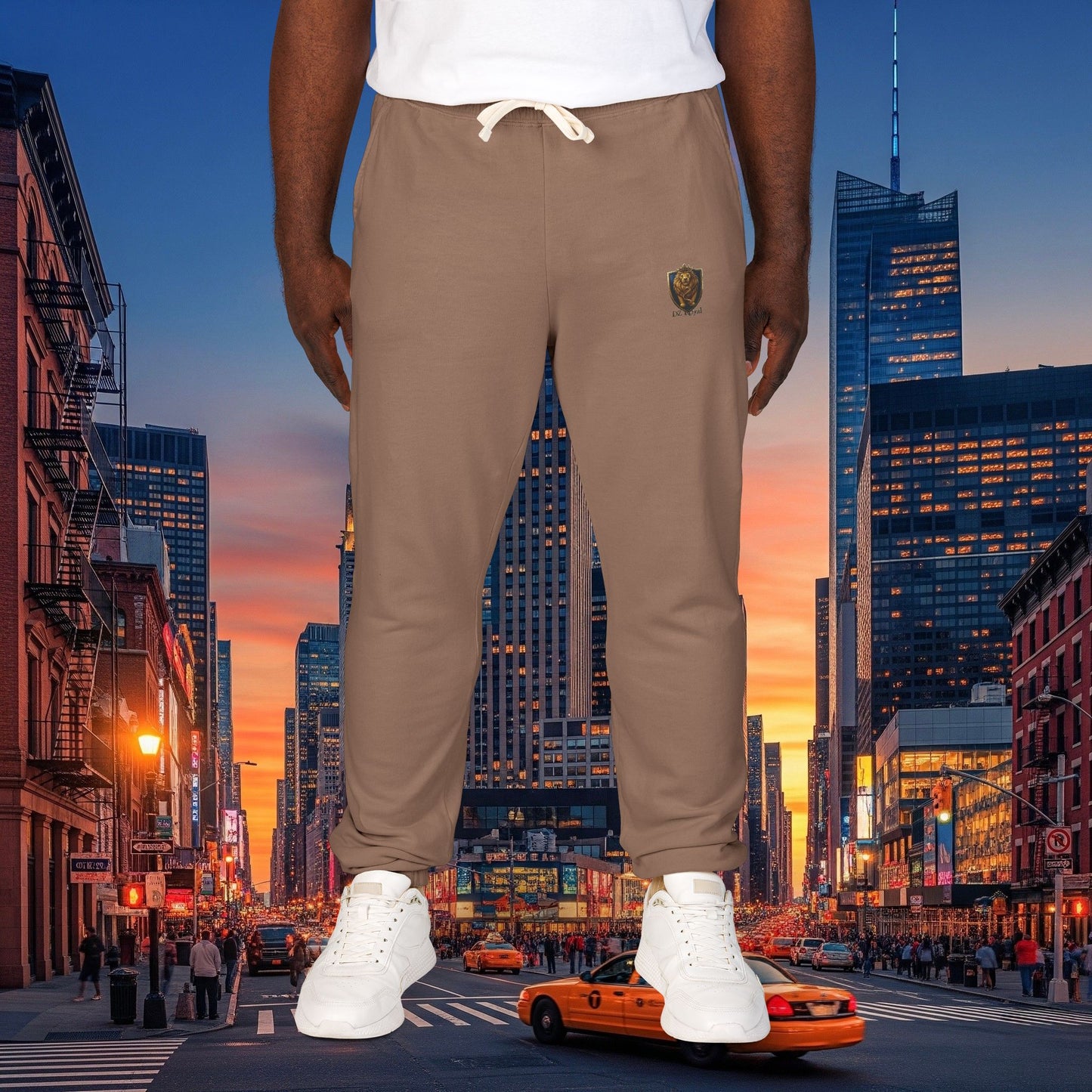 DZ Royal Cozy Garment-Dyed Fleece Sweatpants