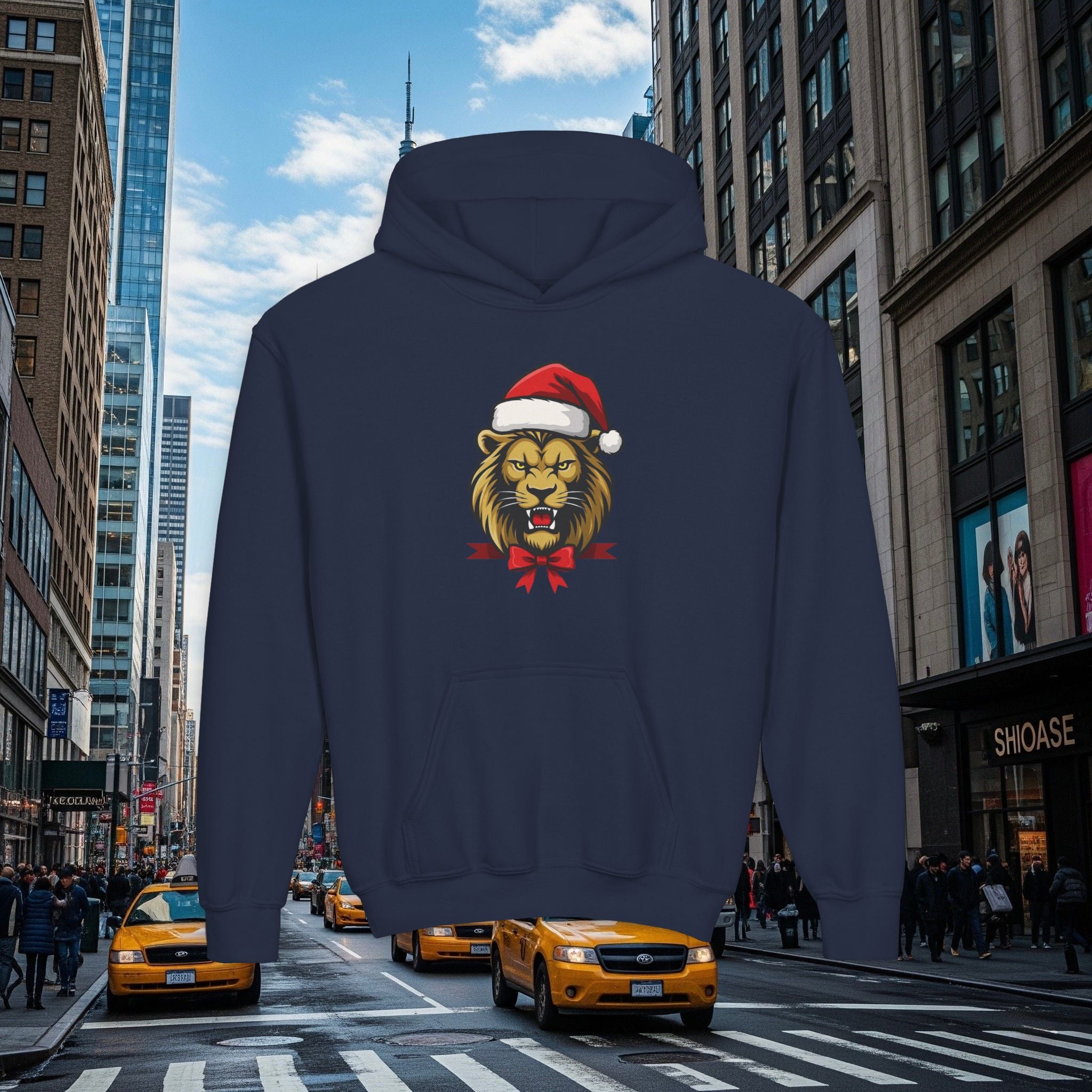 Christmas Legio Leo’s Youth Hoodie (Grown Lion)