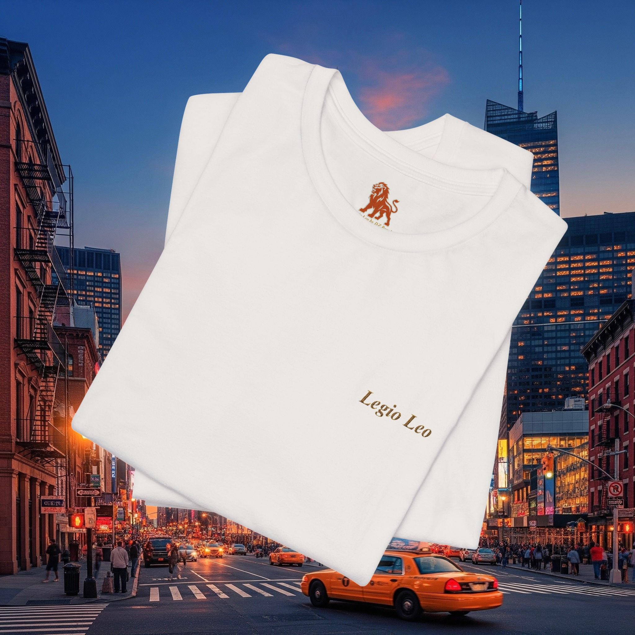 Legio Leo by DZ Royal Tee — Legio Leo Embroidered Short Sleeve T-Shirt