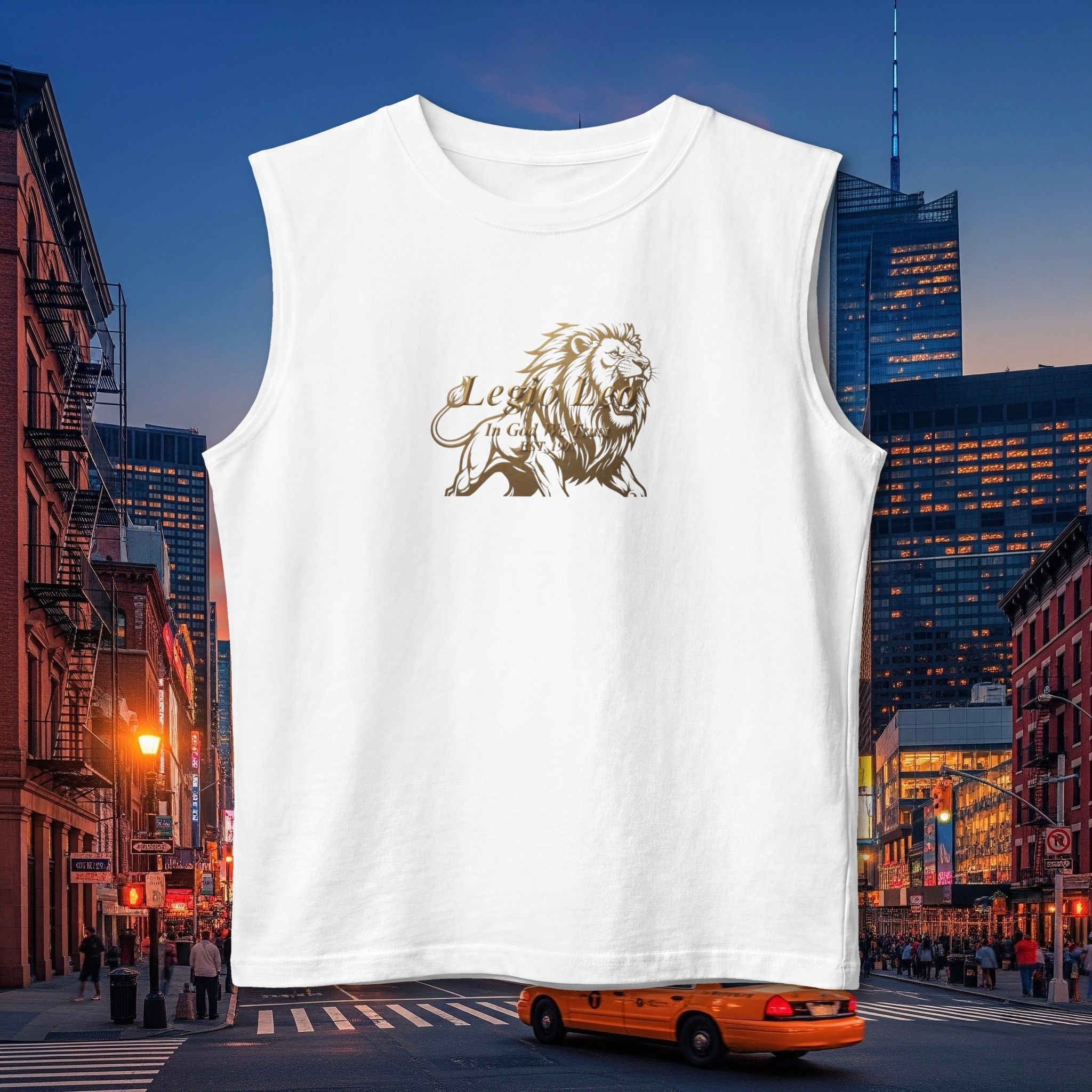 Lion 'Forge Your Legacy' Muscle Tank — Inspirational Athletic Tank Top