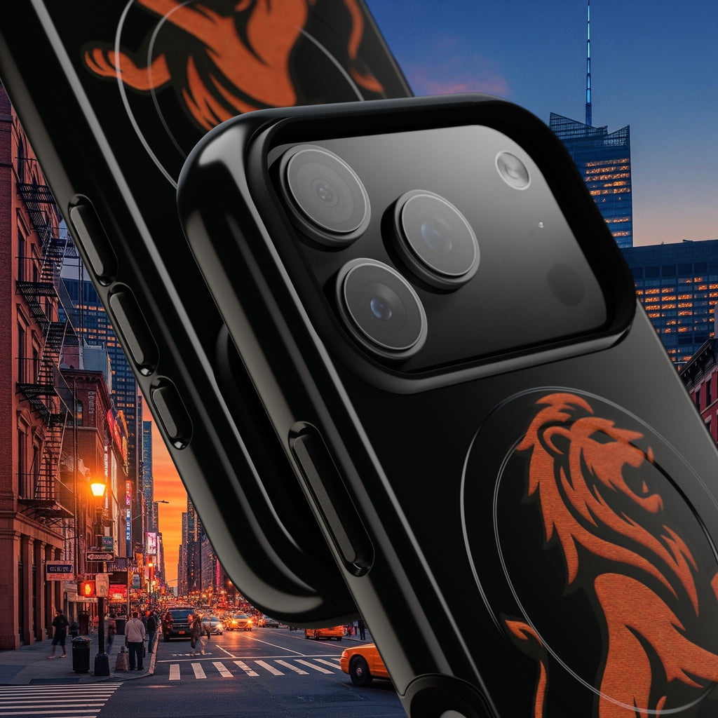 Tough Magnetic Phone Cases - Embrace Strength and Style, Legio Leo by DZ Royal Design, Durable Protection