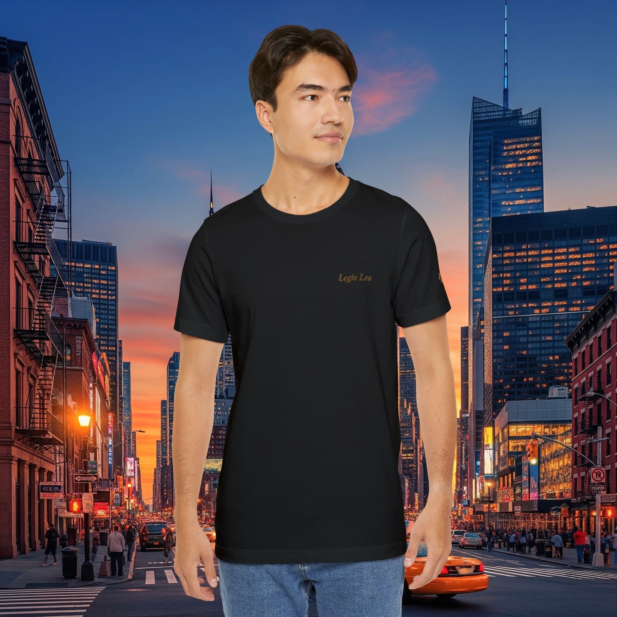 Legio Leo by DZ Royal Tee — Legio Leo Embroidered Short Sleeve T-Shirt