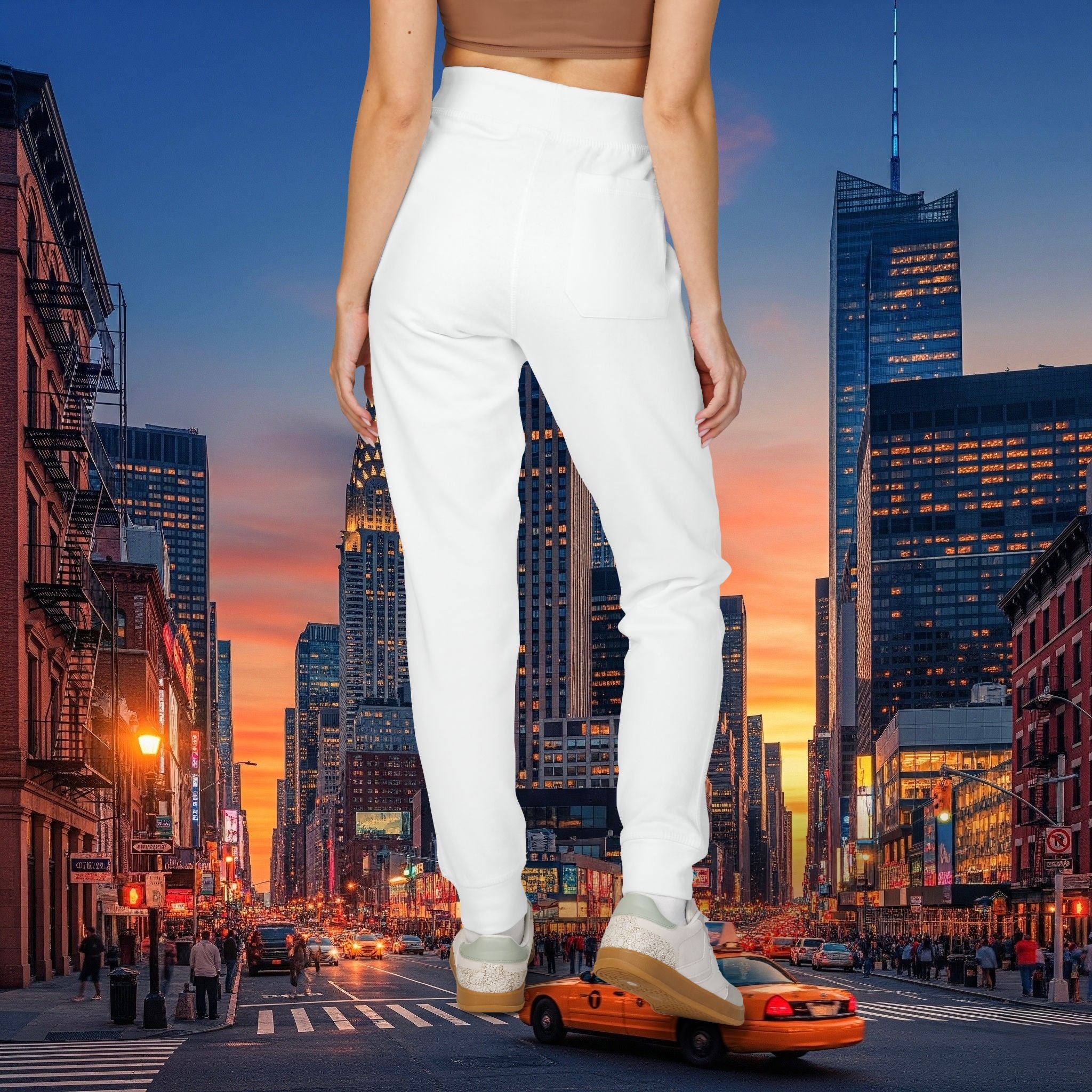 Embroidered Legio Leo Sweatpants — Classic Design Cozy Fleece Joggers