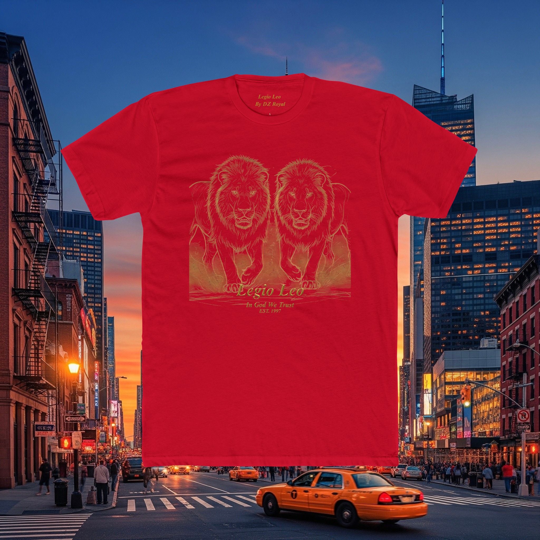 Legio Leo Brothers 4 Life Cotton Crew Tee
